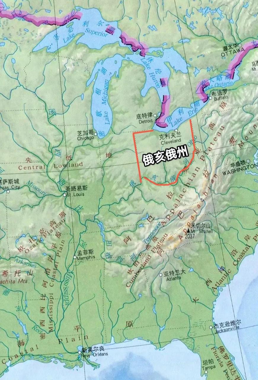 毒气泄露危害的不光是五大湖,还有密西西比河.