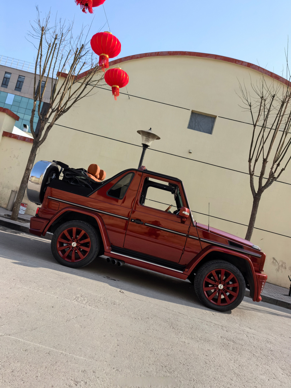 这台大g你出多少钱?双门版大g500京牌