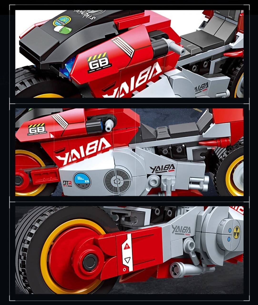 杰星积木 【赛博朋克2077】草薙刃ct-3x #国产积木# #杰星积木# #赛博