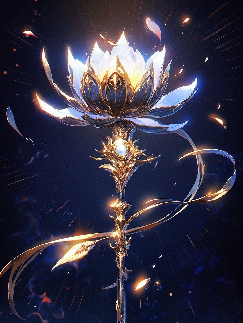 仙侠武器——唐门神器:佛怒唐莲.
