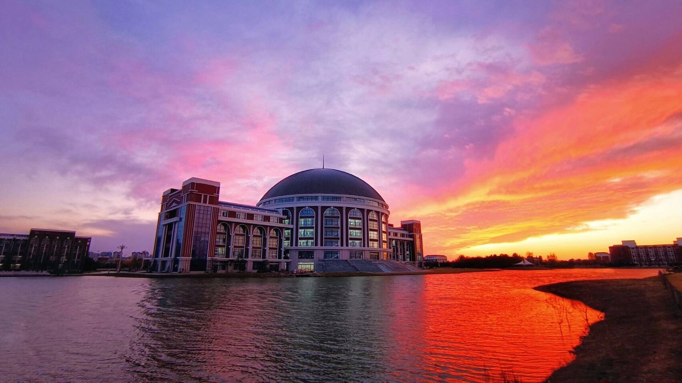 商丘学院开封校区美景 商丘学开封校区美景 大家有啥问题都可以问我哈