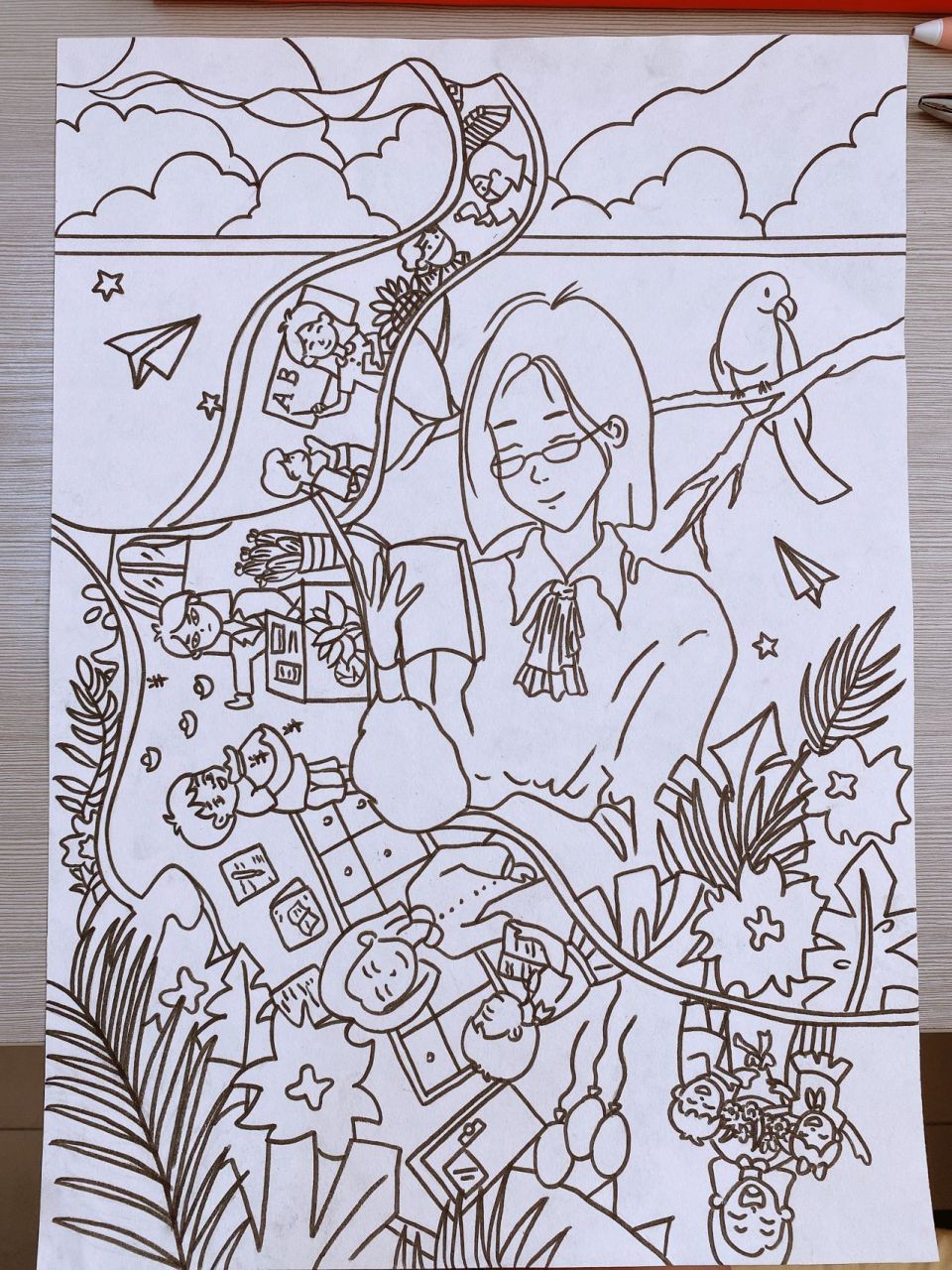 师德师风主题画 师德师风主题画!