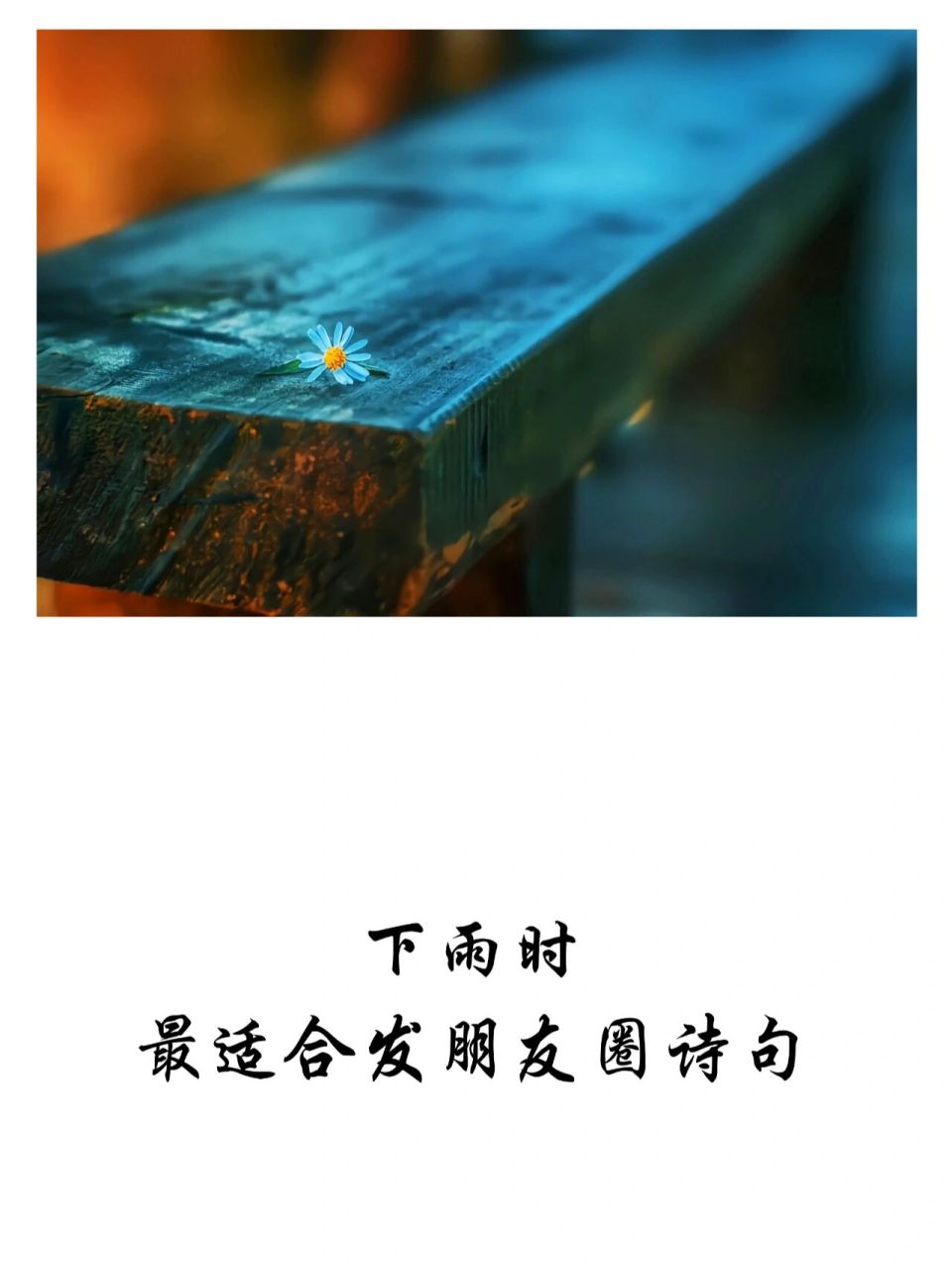 下雨时,最适合发朋友圈诗句 这些写雨的诗词,有雨的美景,有下雨的心情