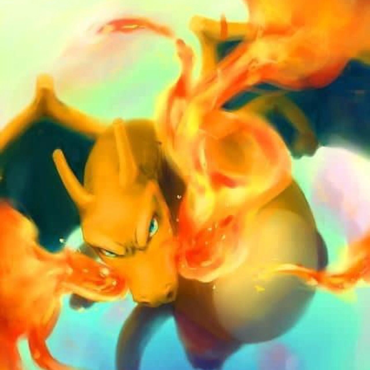 宝可梦喷火龙头像!