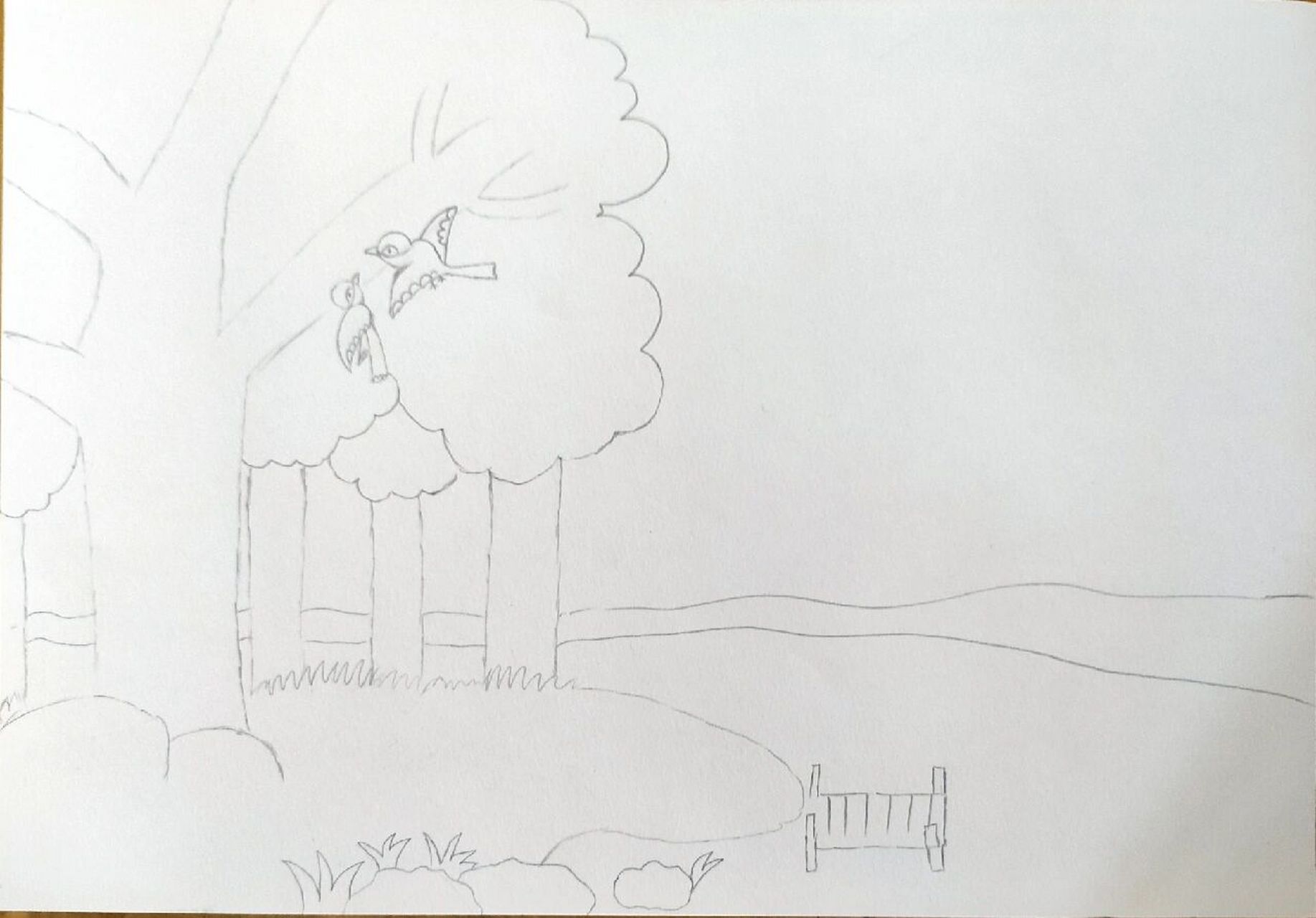 简单好画的古诗配图《三衢道中》