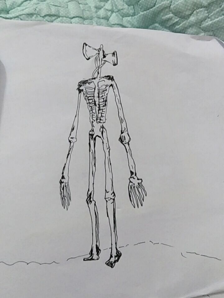 孩子画的警笛头