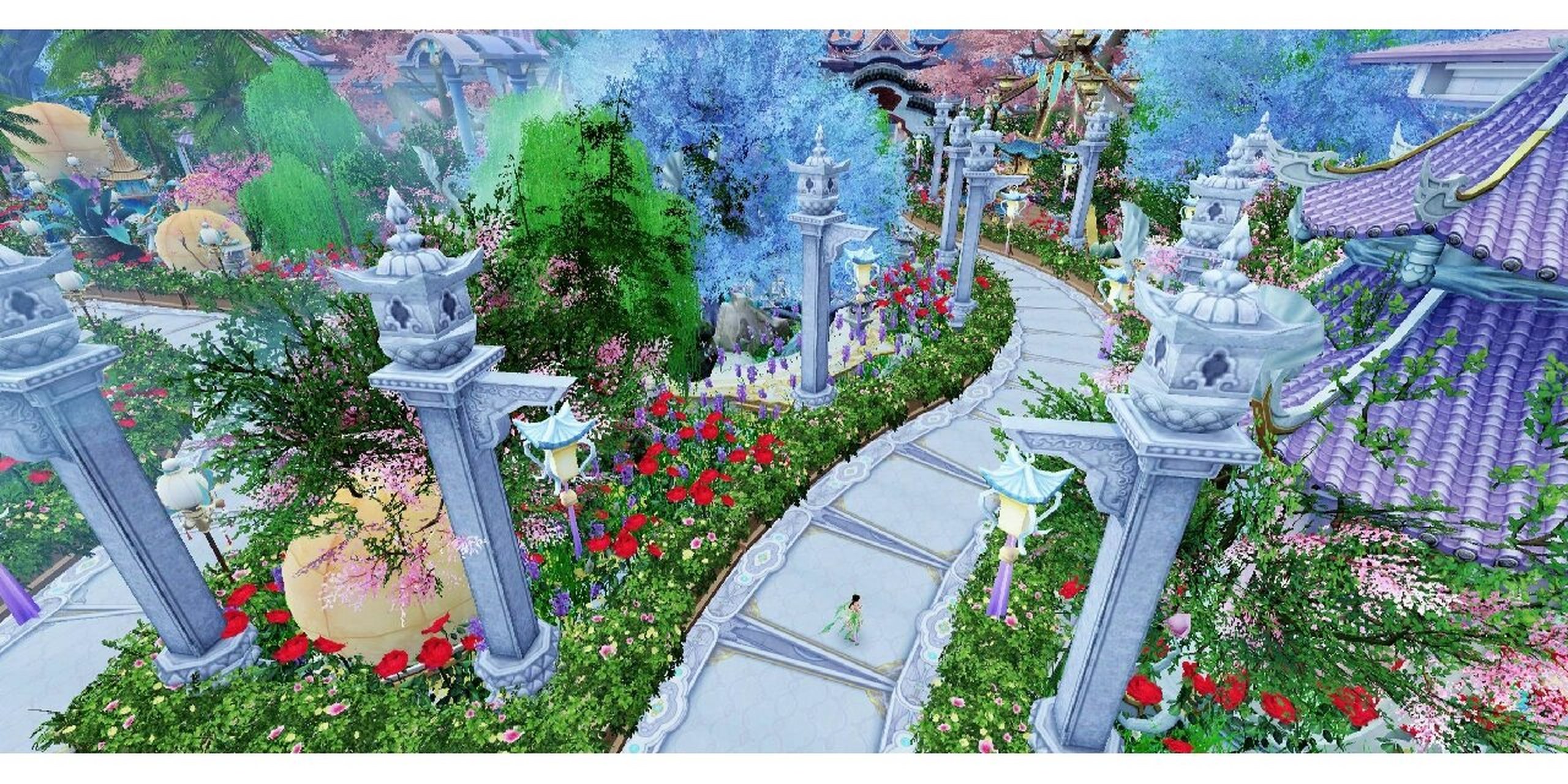 新诛仙手游仙府晴雪庭装修