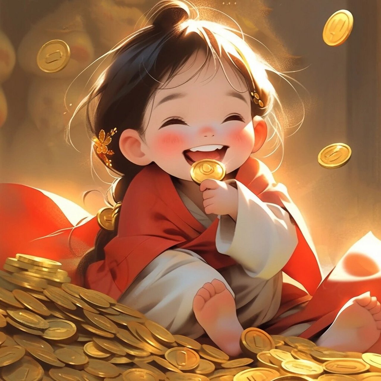 招财头像/爱财爱己,风生水起90