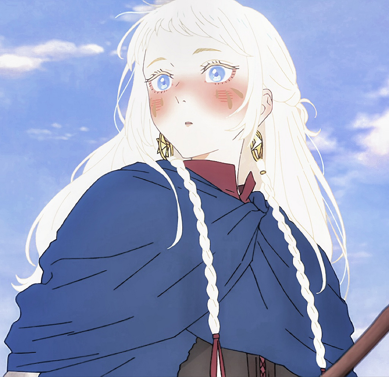 『自截调修』白雪mv头像 	 94礼貌拿图 祝新年一切都好 	 #桑桑摸鱼