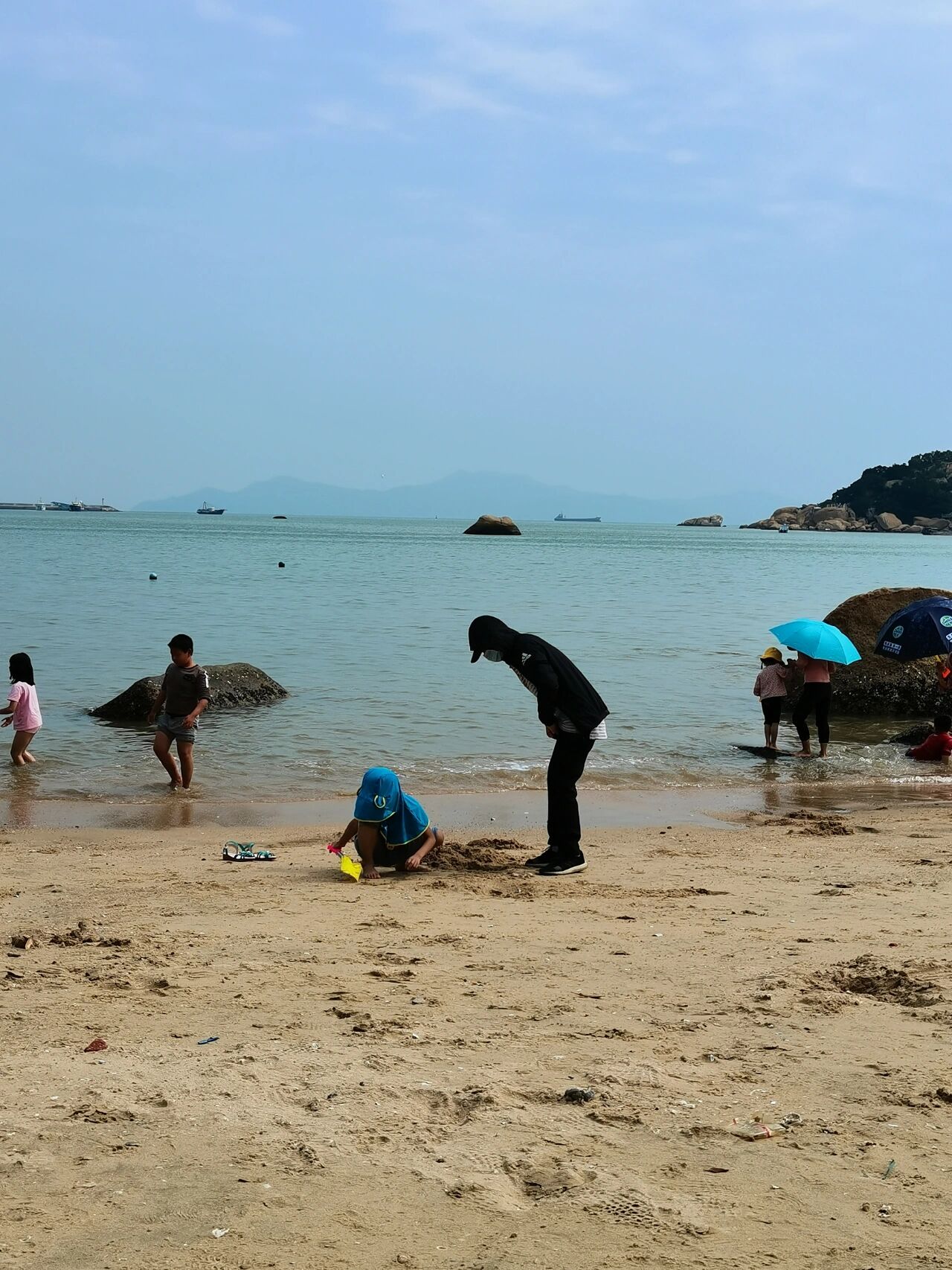 台山免费沙滩星月湾