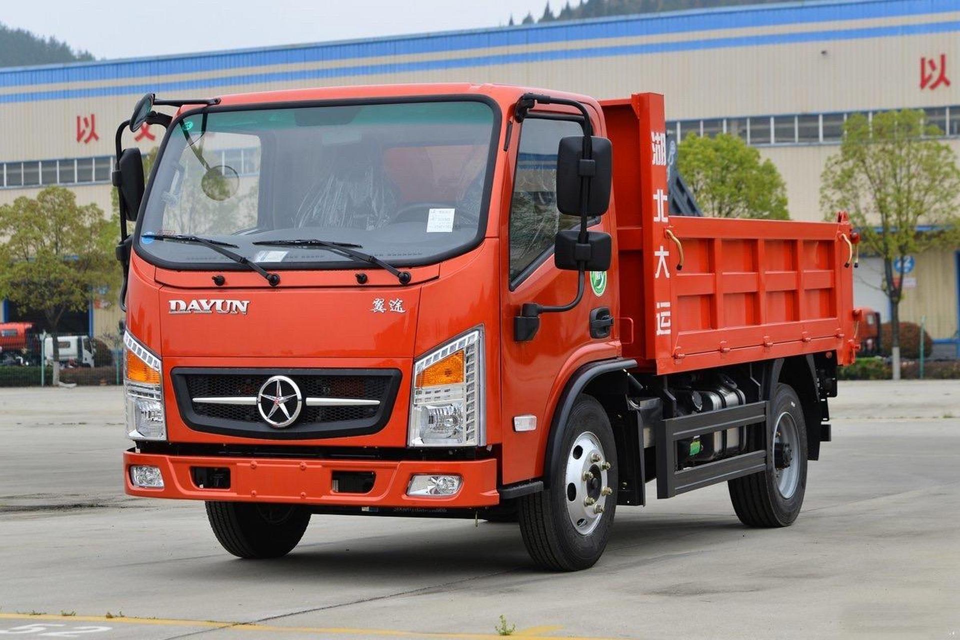 湖北大运蓝牌自卸车 玉柴160马力.