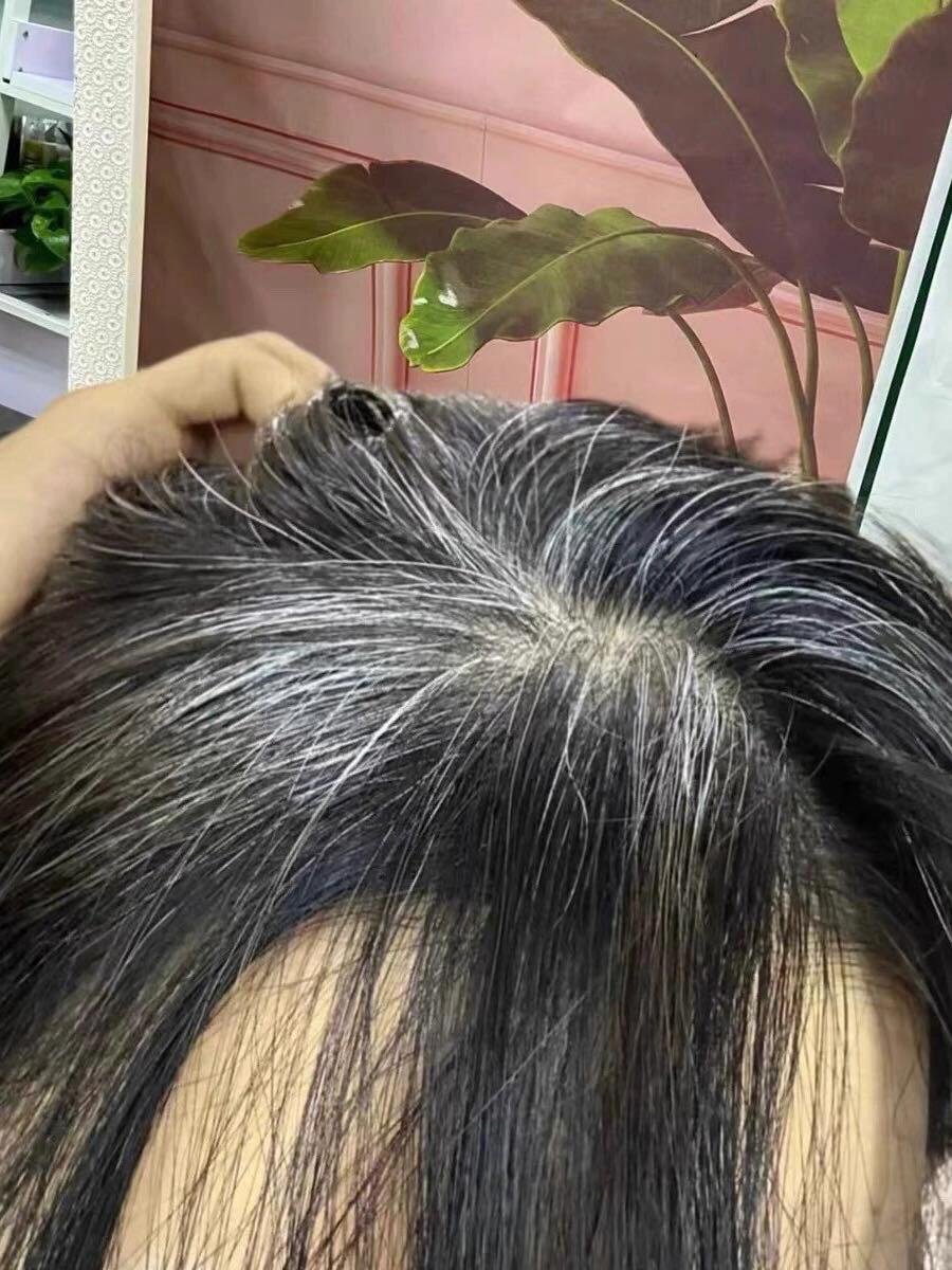 还有多少姐妹因为长白头发,一次又一次的染发? 球球你不要再染了!