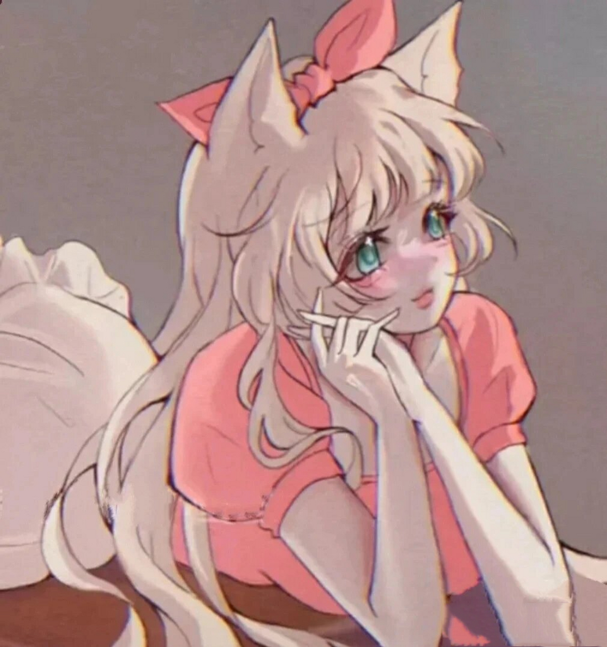 汤姆猫头像猫女