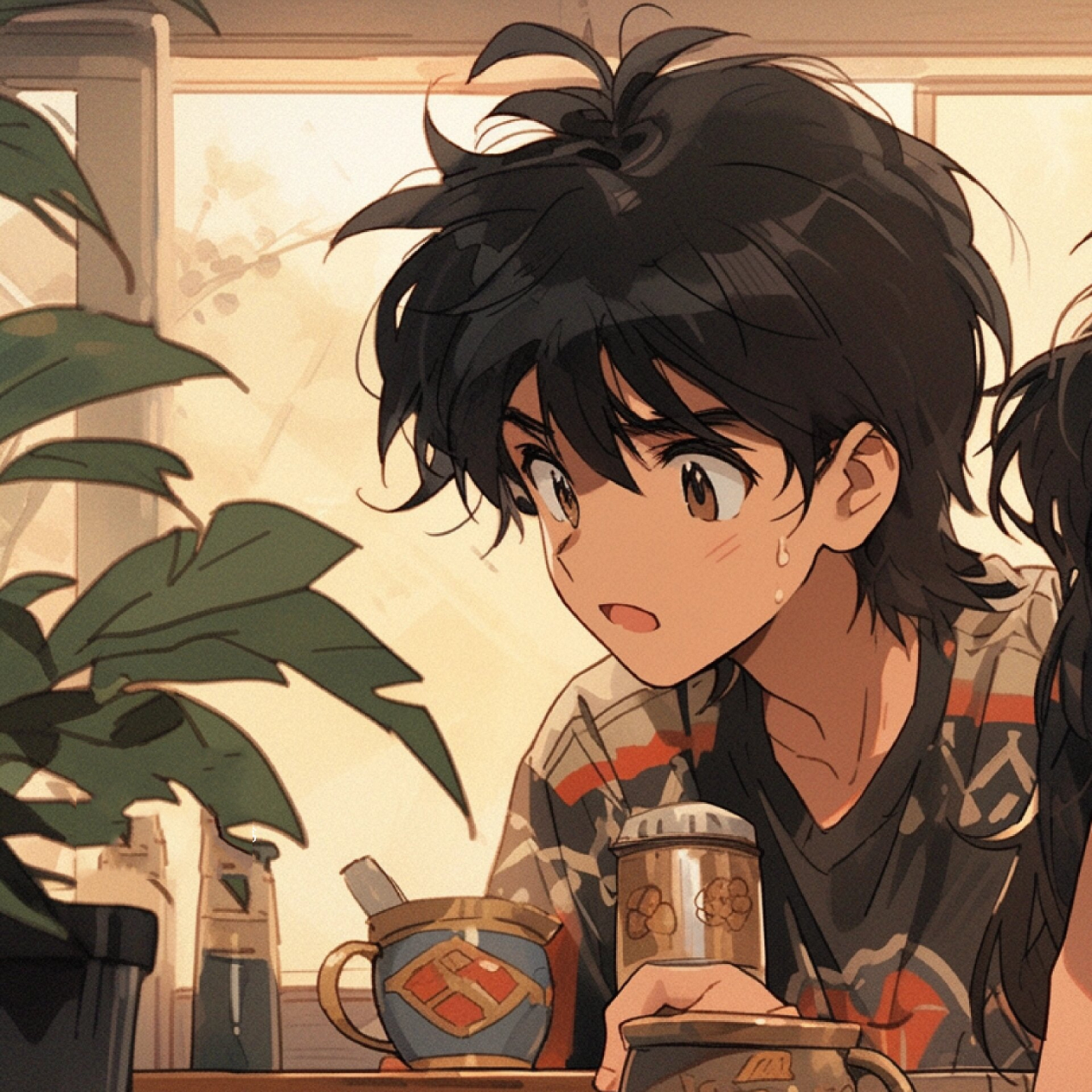 旧漫氛围感情头 别人问我喜欢什么样的,我又要开始形容你了