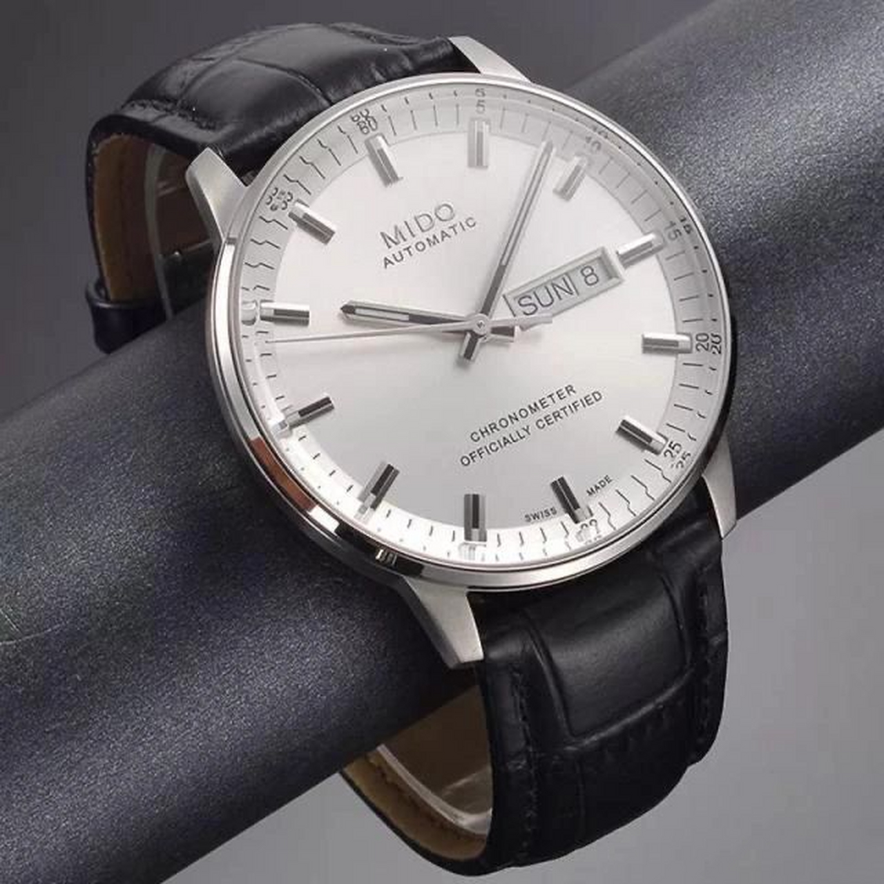 瑞士美度手表之指挥官系列 先给大家普及一下美度的历史: 美度表由