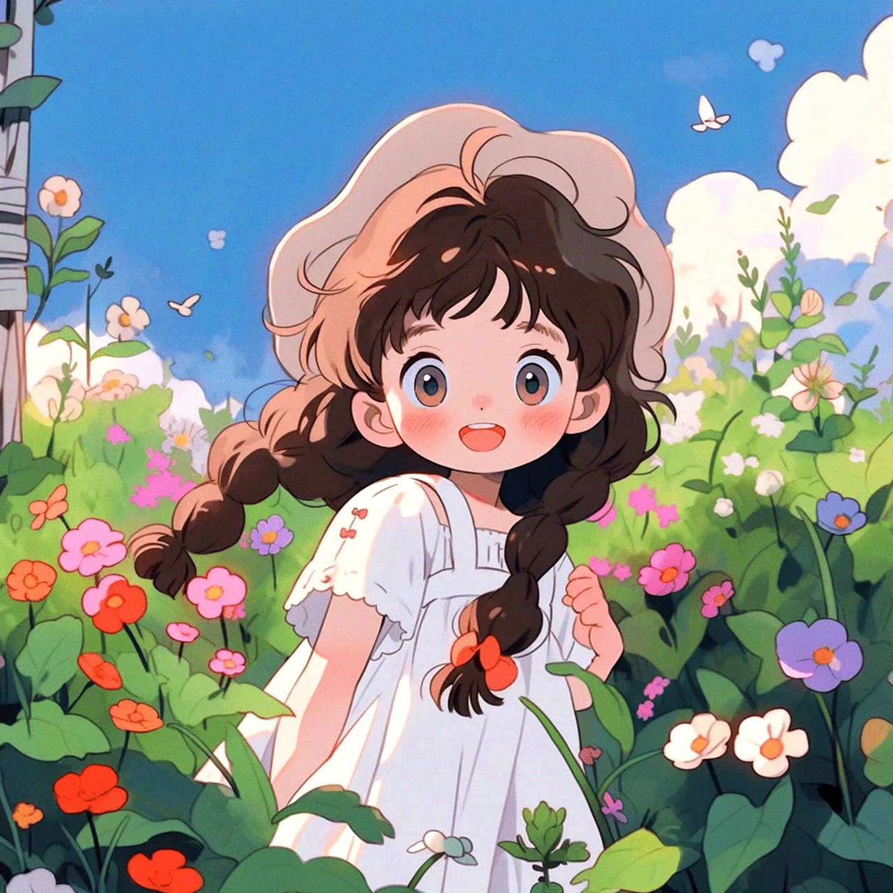 治愈系动漫女头 治愈系动漫女生头像,可可爱爱