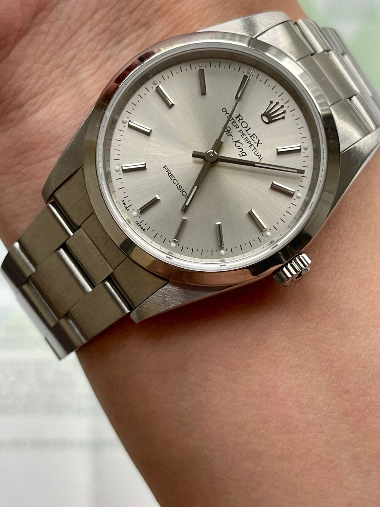 两支陈冠希同款劳力士|rolex airking 今天分享劳力士老款airking系列