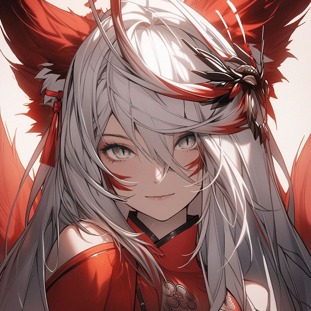 狐妖少女阴阳师风格系列头像更新 狐妖少女系列头像更新,其中杂糅了多