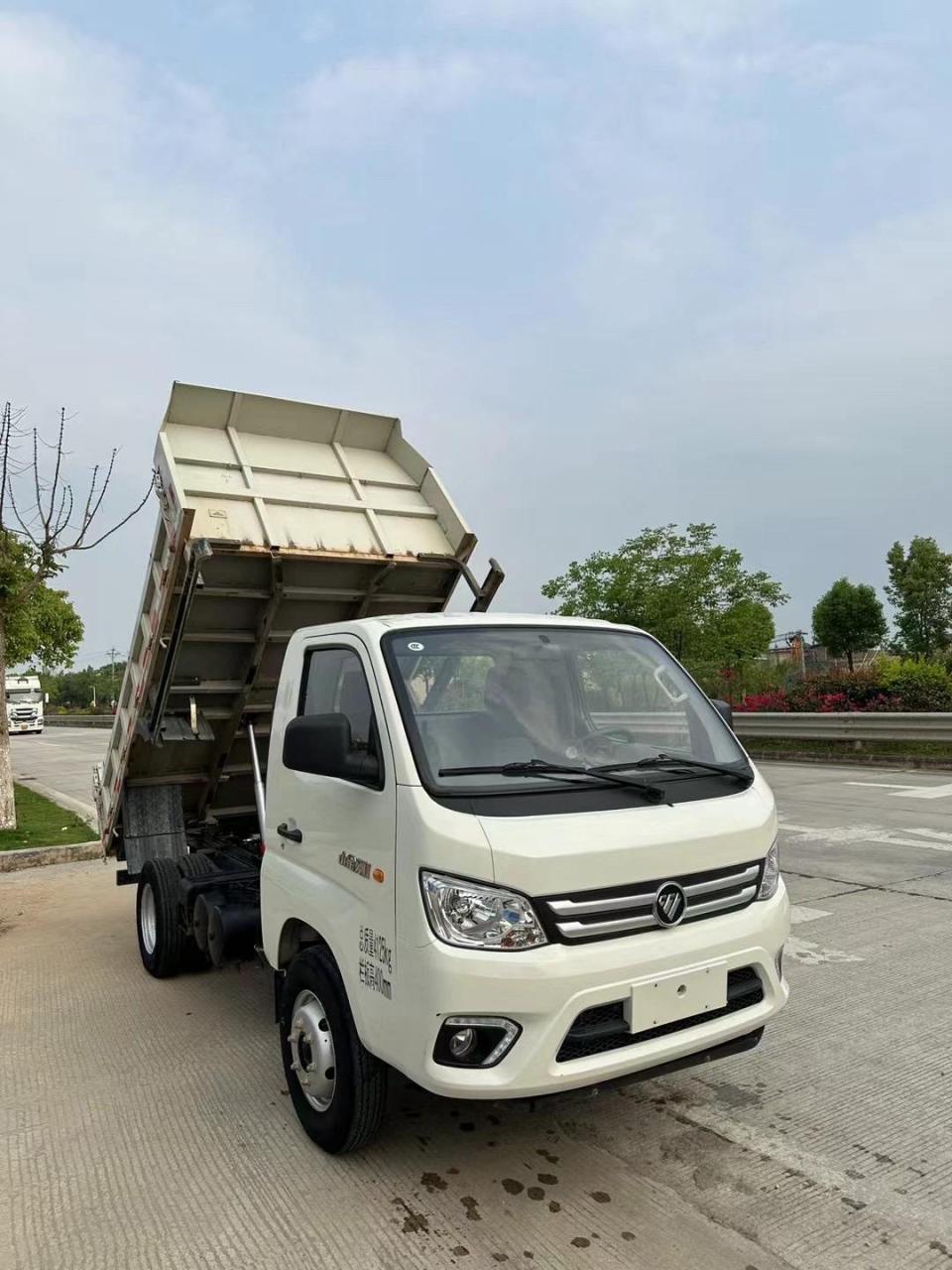 拿下20年5月极品福田时代小金刚自卸车,实表15000公里,490中冷增压