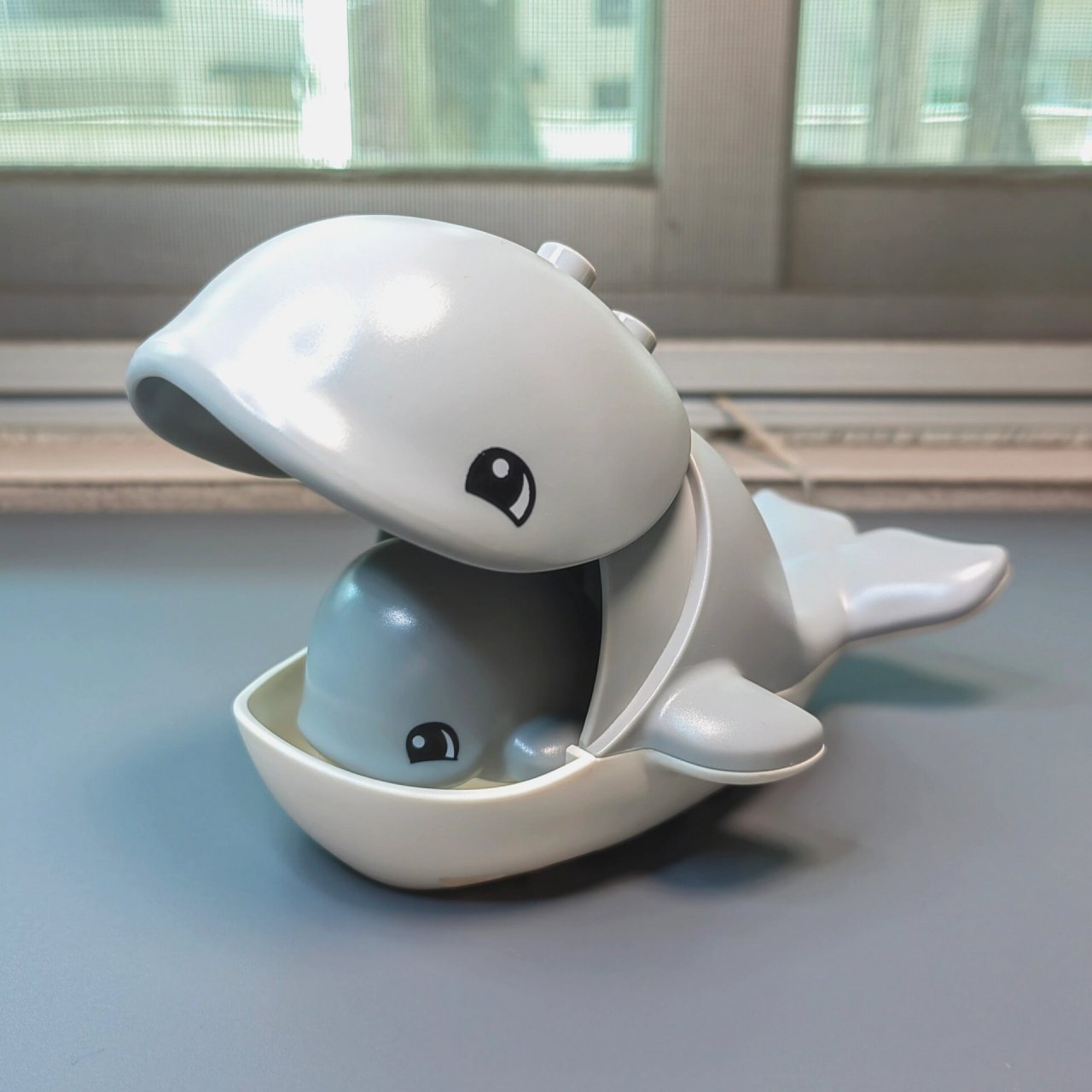 乐高鲸鱼 人仔少个"碧海长鲸"郑起云