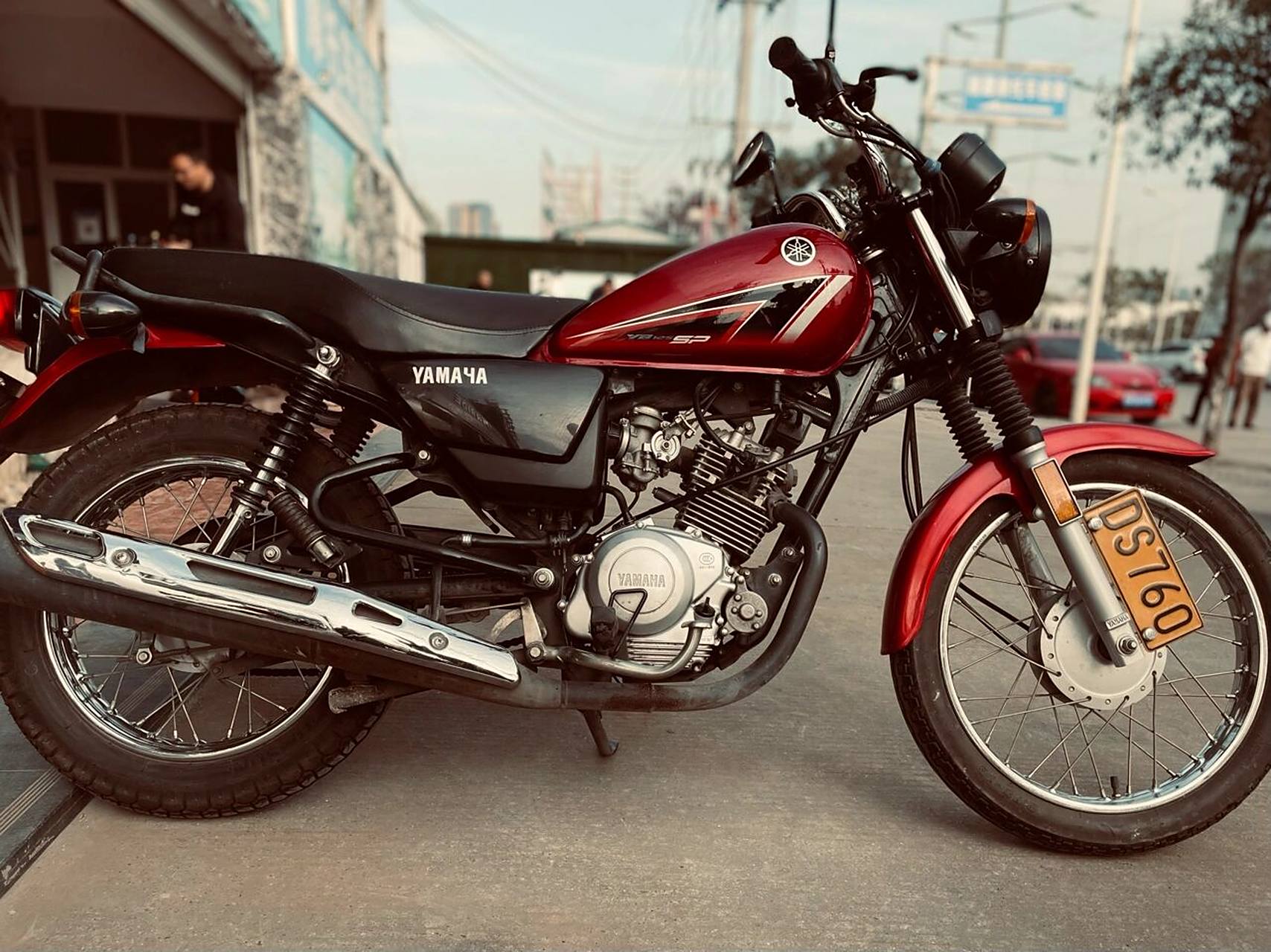 街边探宝/发现小天俊 又来了雅马哈天俊125 12年原滋原味,原厂辐条版