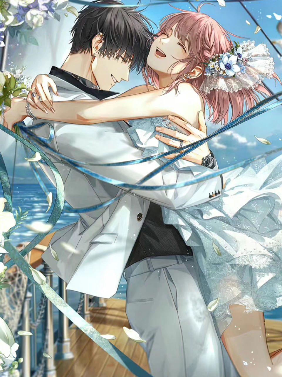 光与夜之恋 全员 婚卡 高清卡面壁纸 铺面而来的幸福感(00 62