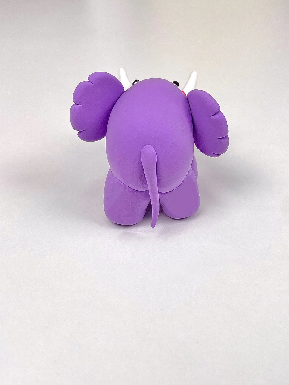 超轻粘土05|紫色小象有手就会6015 上期你们说不想捏那么傻的