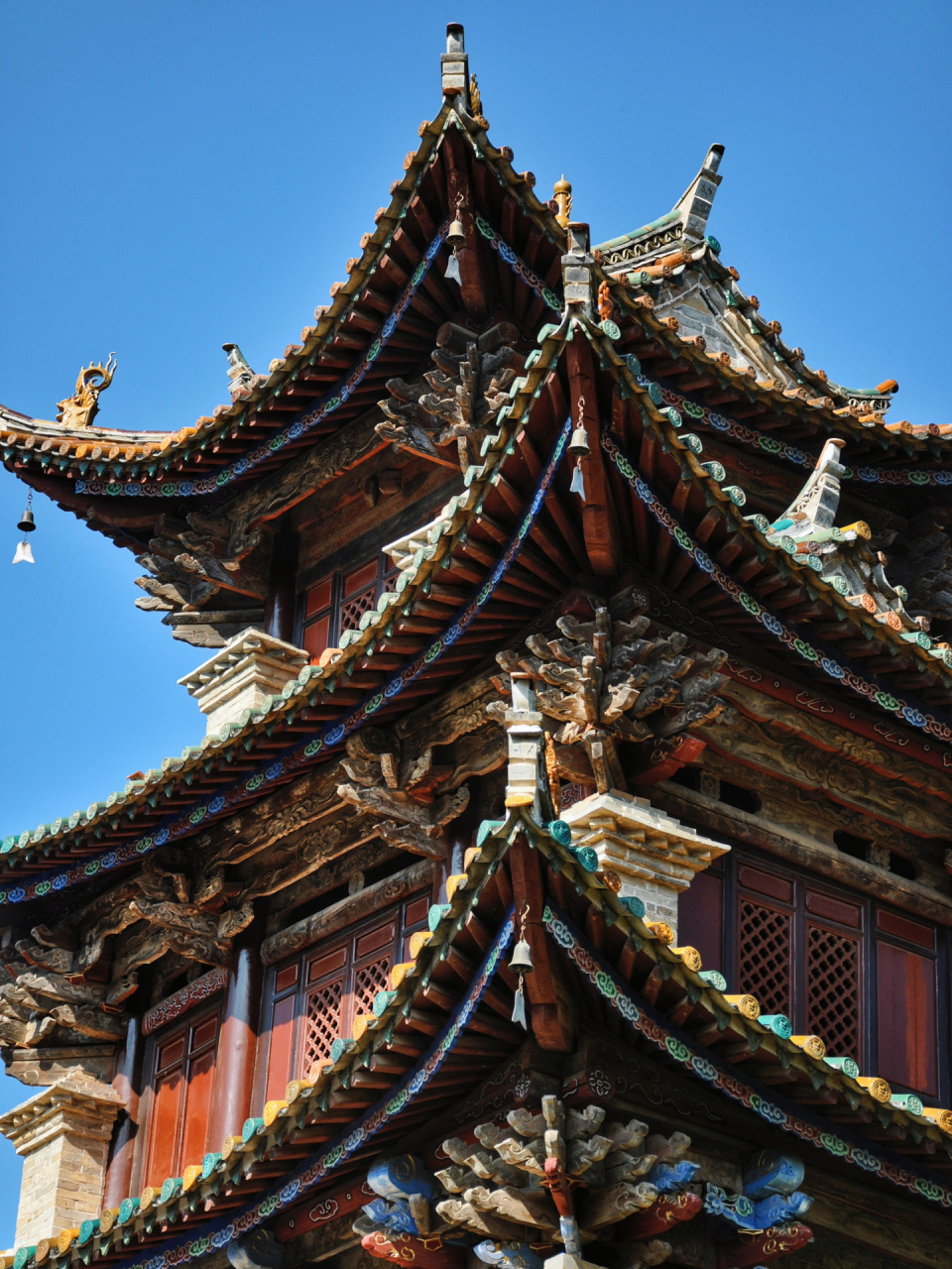 中国古建筑,结构与艺术的美学 中国古建筑讲究的是美学的选择,美是古