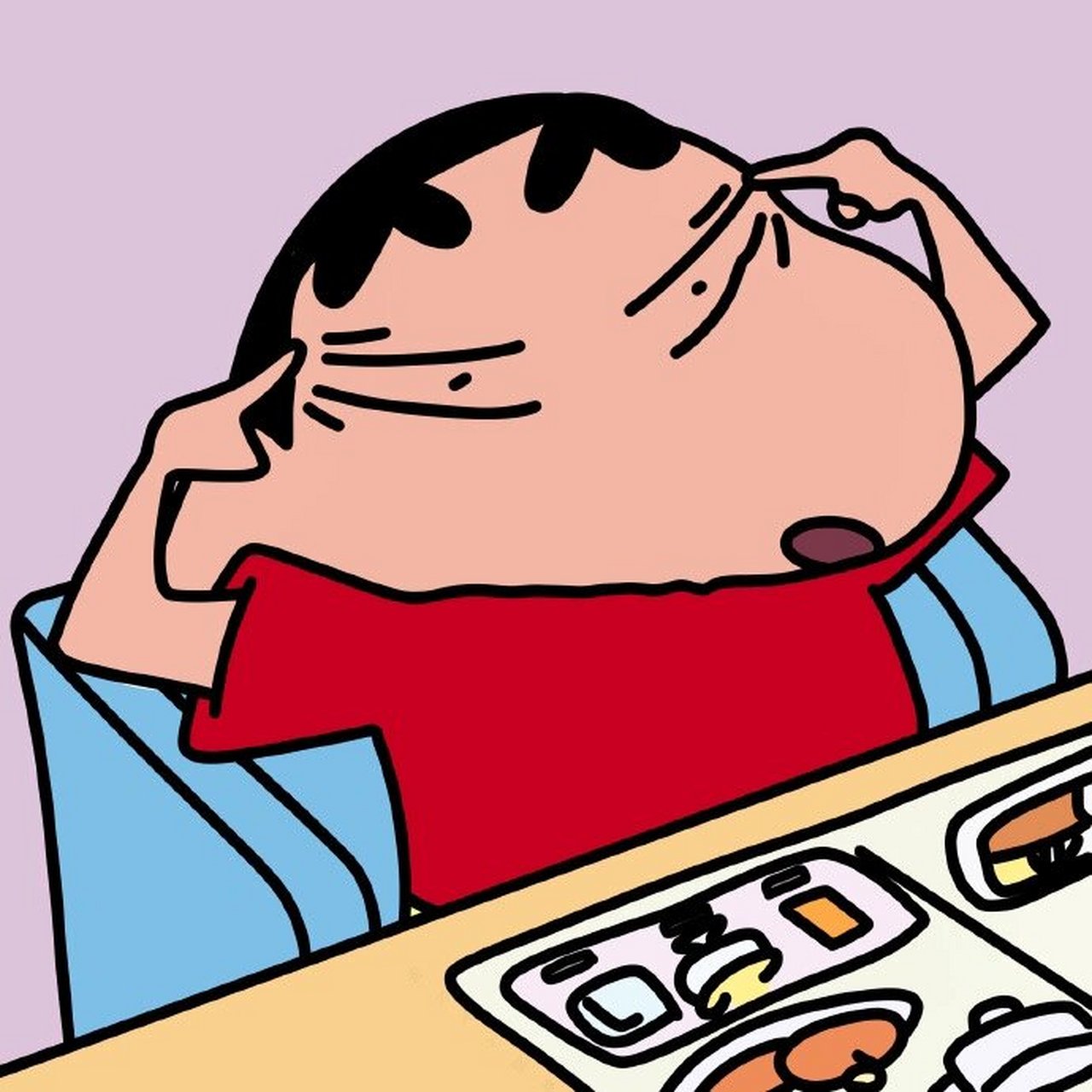 蜡笔小新搞怪头像