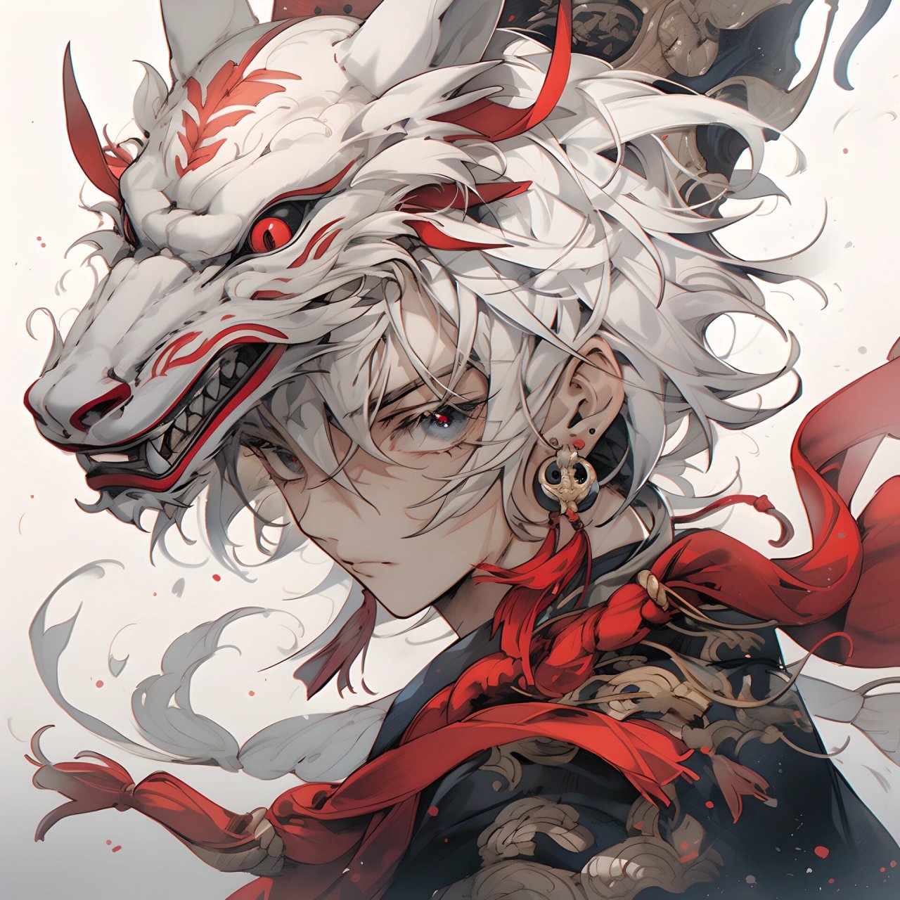 为什么要带上面具呢?‖古风男生头像