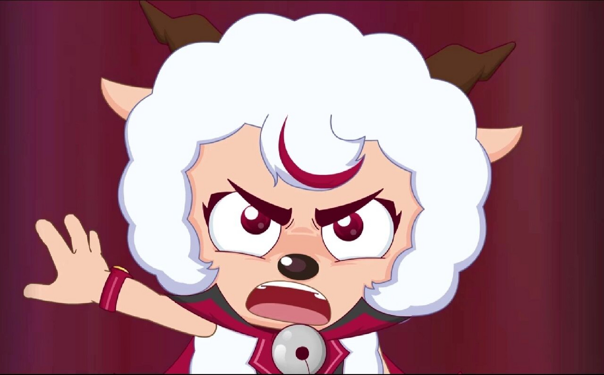 帅气的影王 黑化的喜羊羊 礼貌拿图!