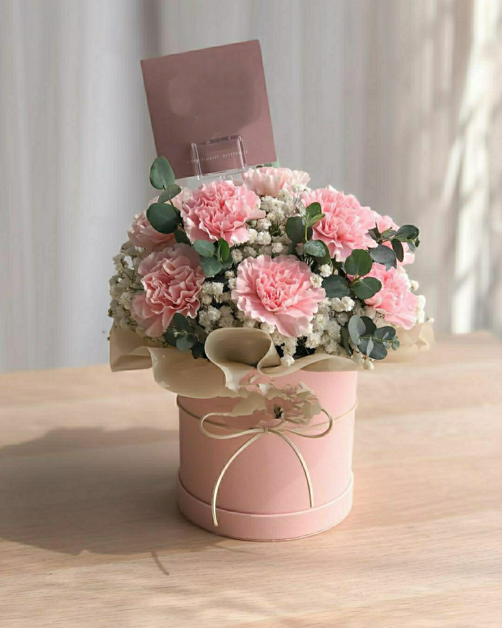 母亲节鲜花|康乃馨不止花束还有抱抱桶花篮 花之海岸鲜花速递9994