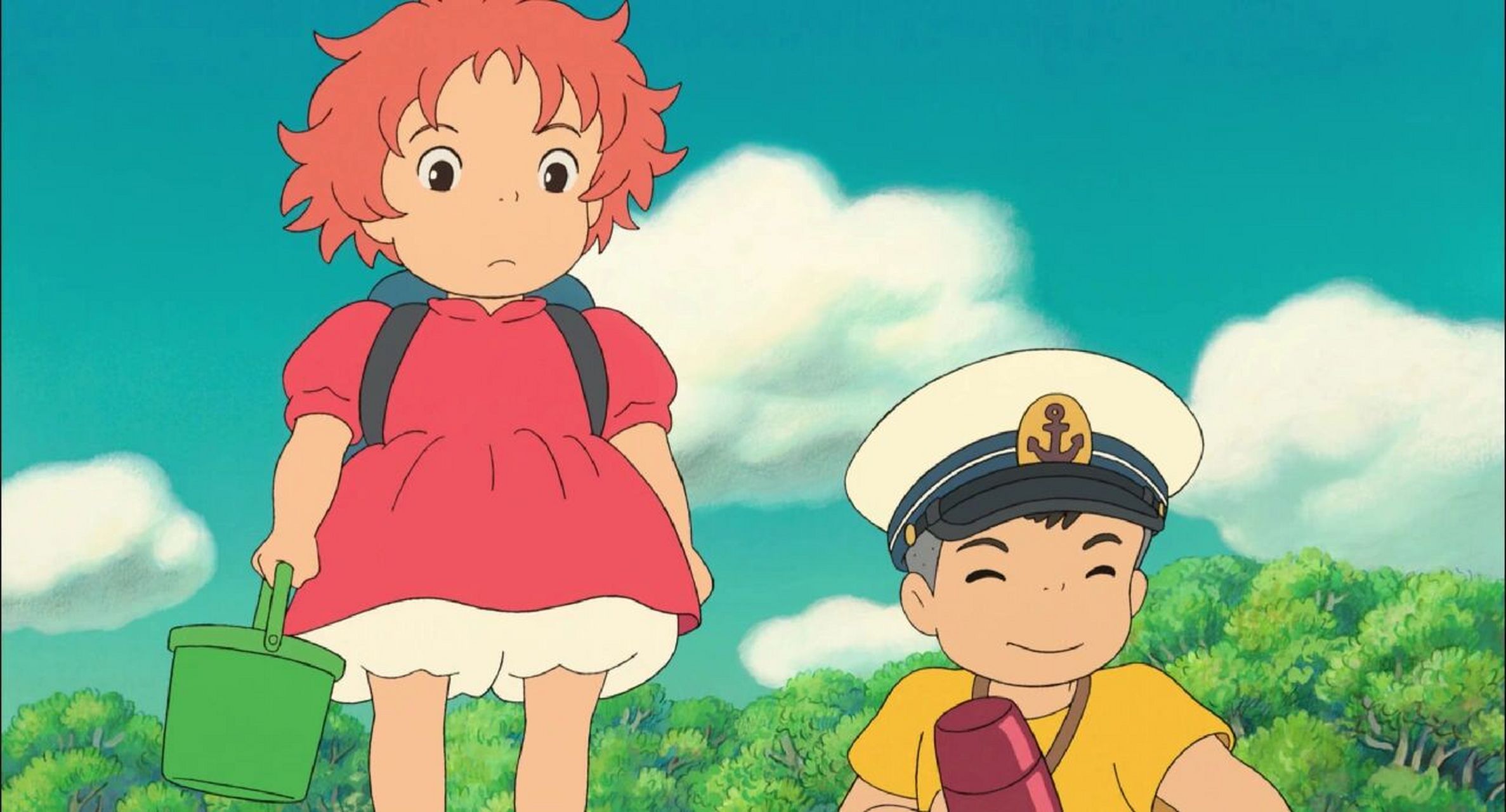 悬崖上的金鱼姬 波妞喜欢宗介 想要原图的北鼻们可以私我哦 撒花