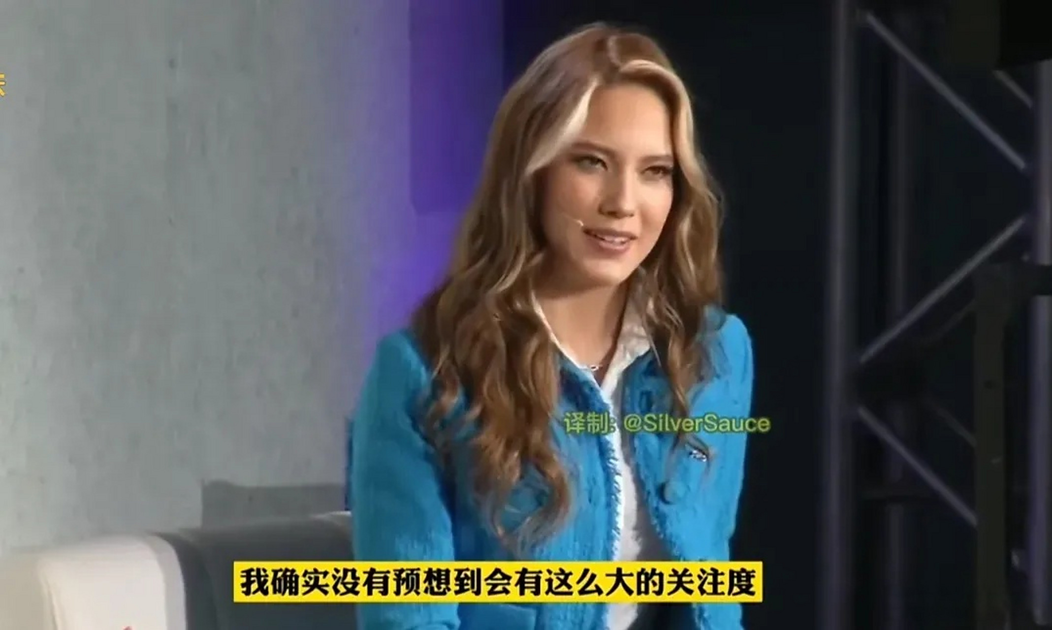 谷爱凌访谈(谷爱凌访谈英文观后感)