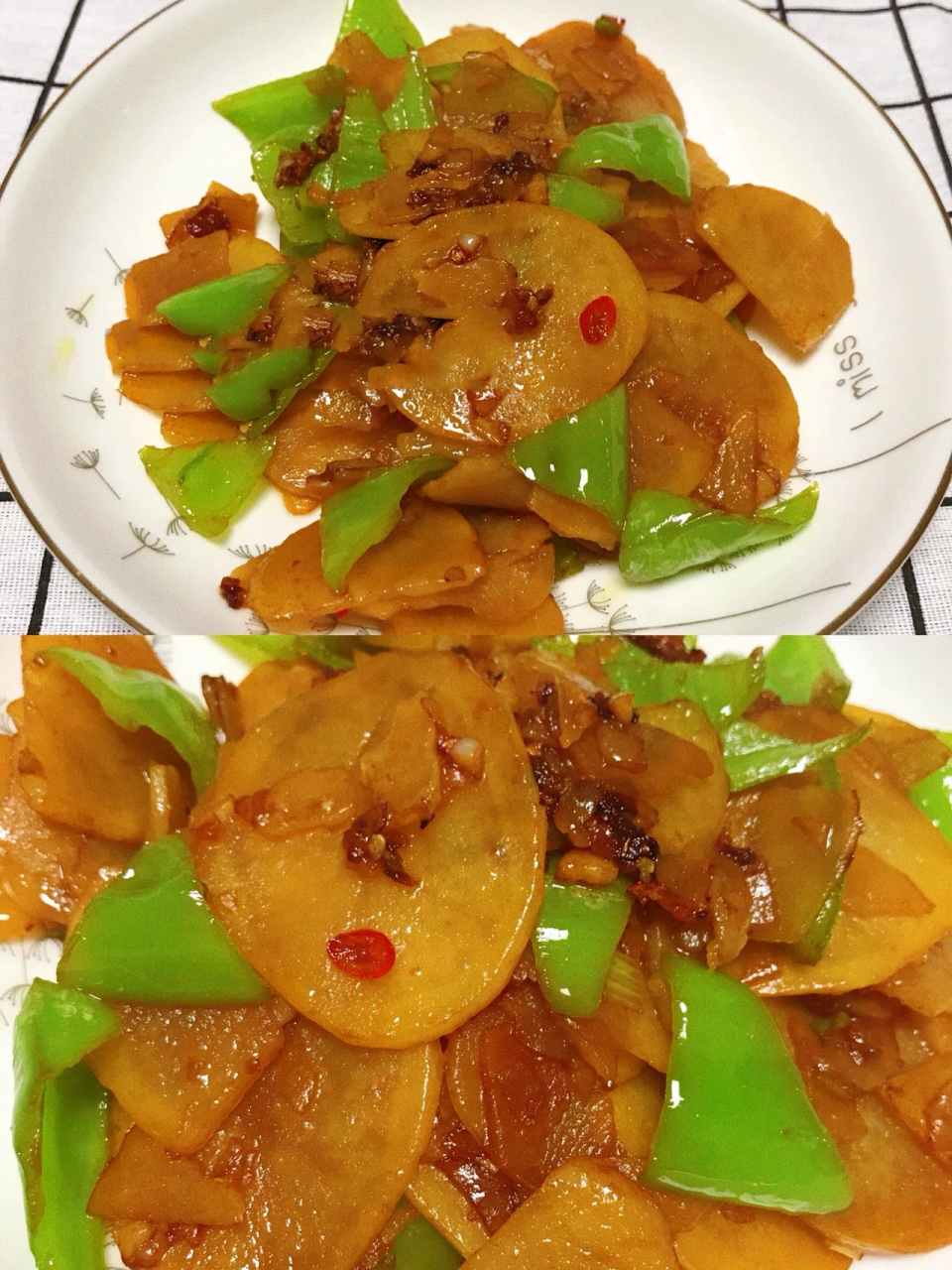 尖椒土豆片/香辣味 美食时间到,大家都喜欢吃土豆吗 今天这个做法超级
