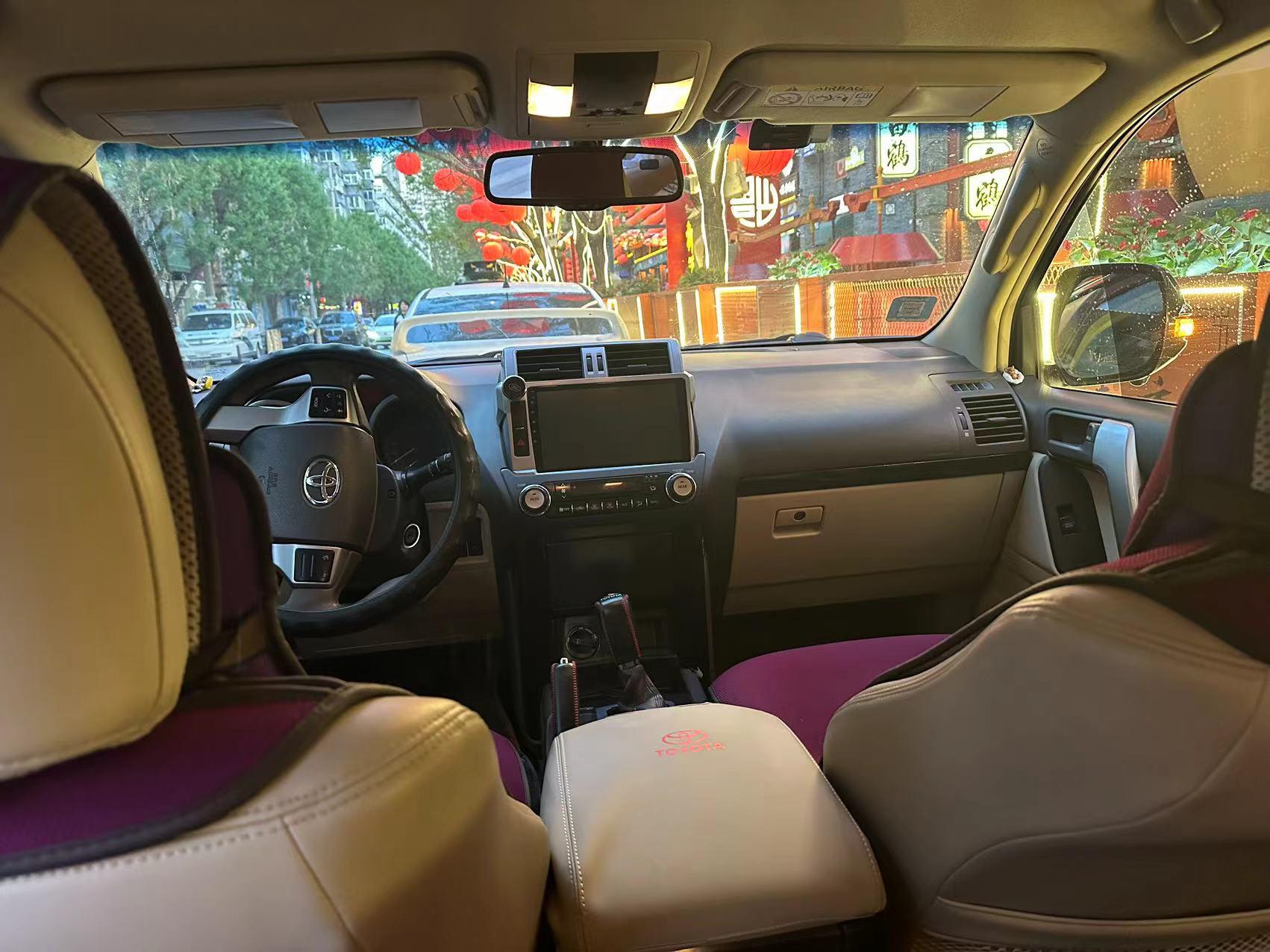 出售个人绿色霸道2700,14年中东7座,9气囊,带冰箱