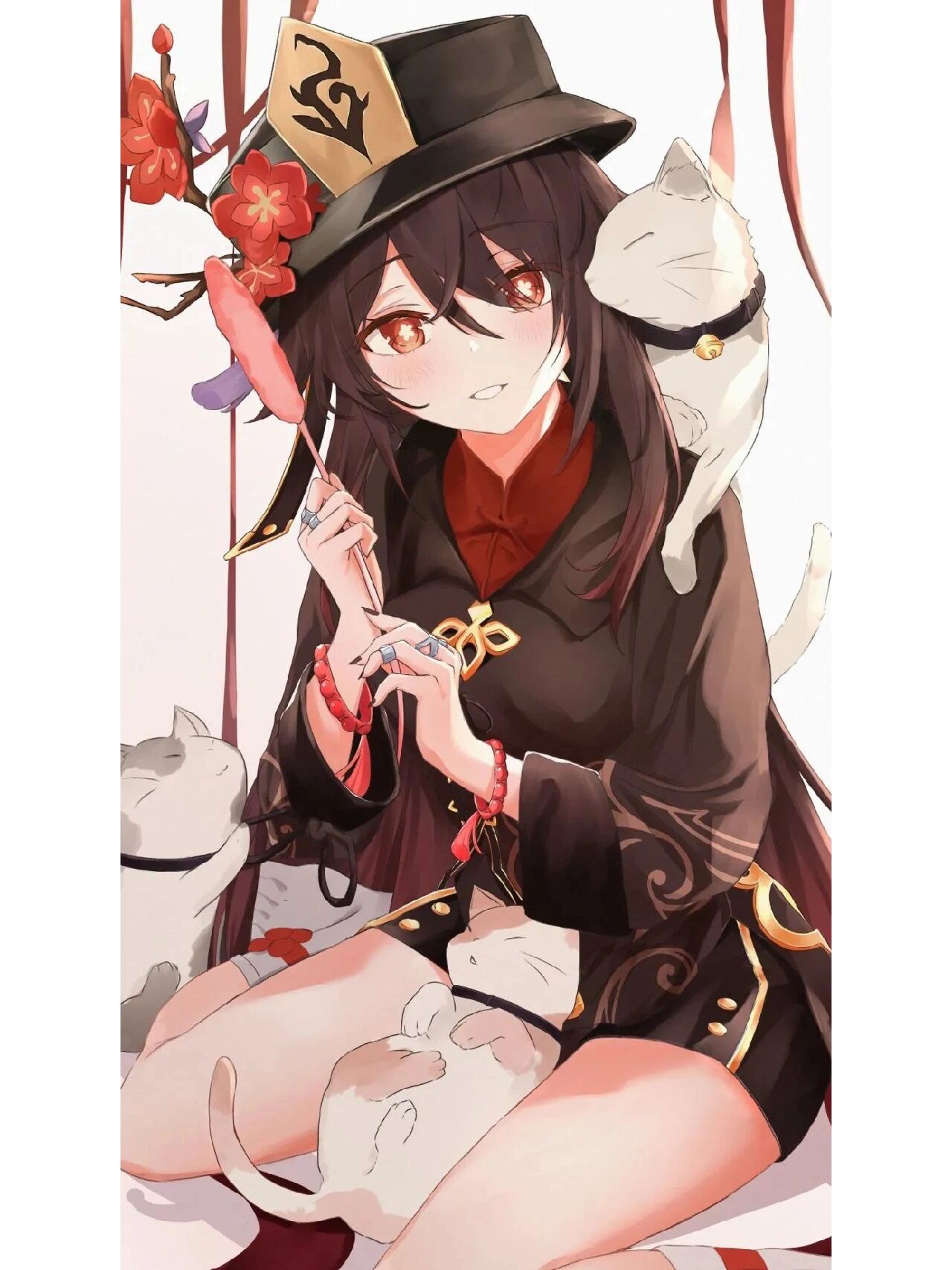 原神-胡桃美图(4) 哈喽哈喽又是我要原图更多关注私信我欢迎找图