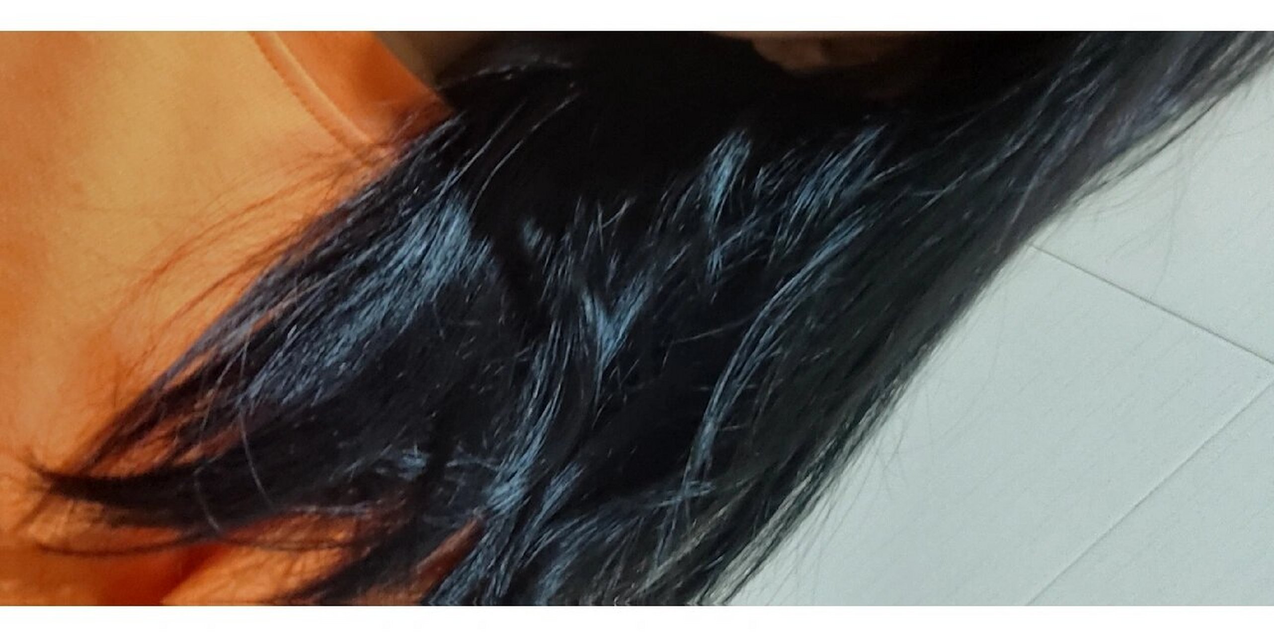 黑茶色头发褪色过程图片