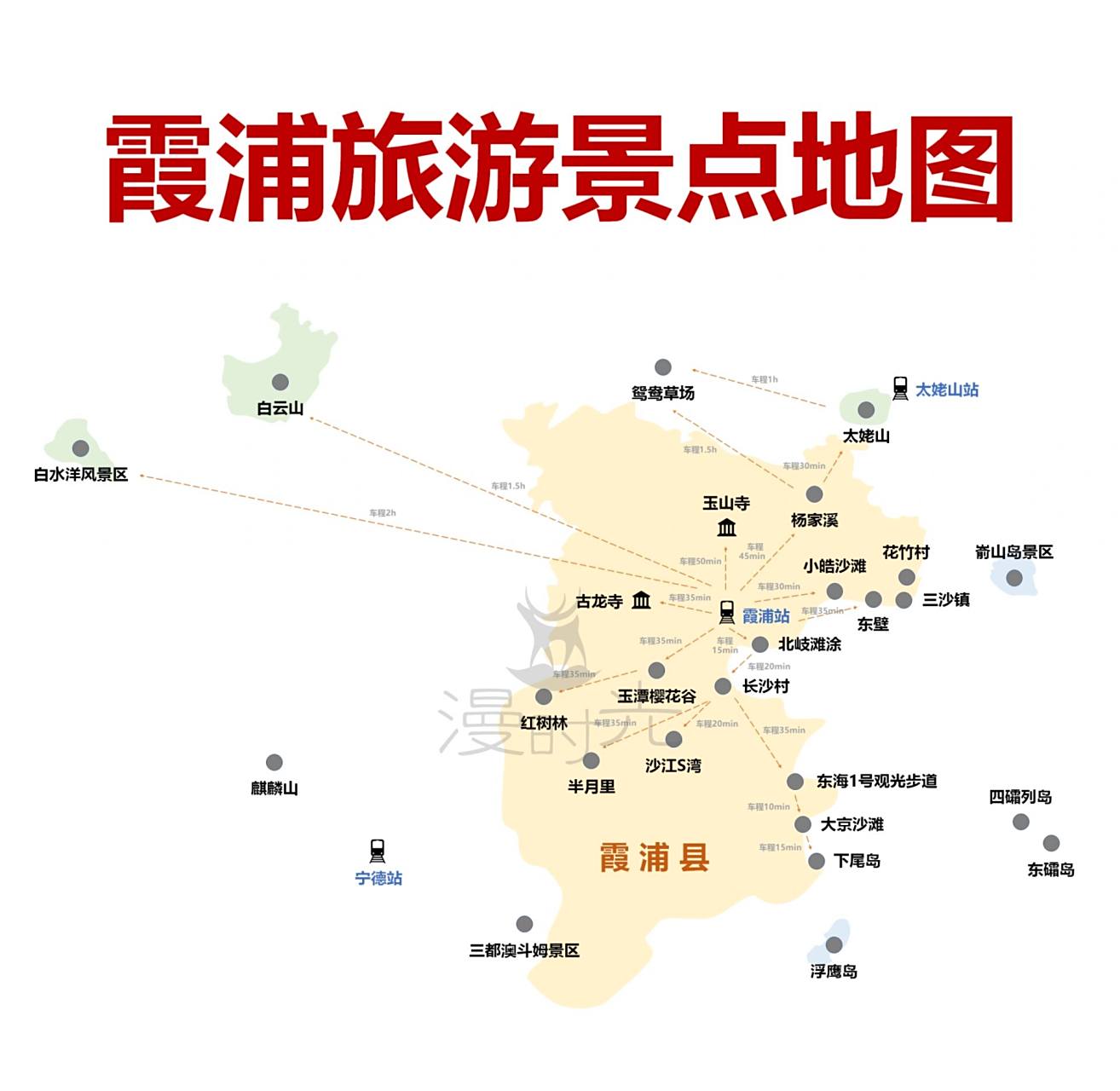 宁德(霞浦)旅游景点地图           最近很多宝贝私信我问旅游地图
