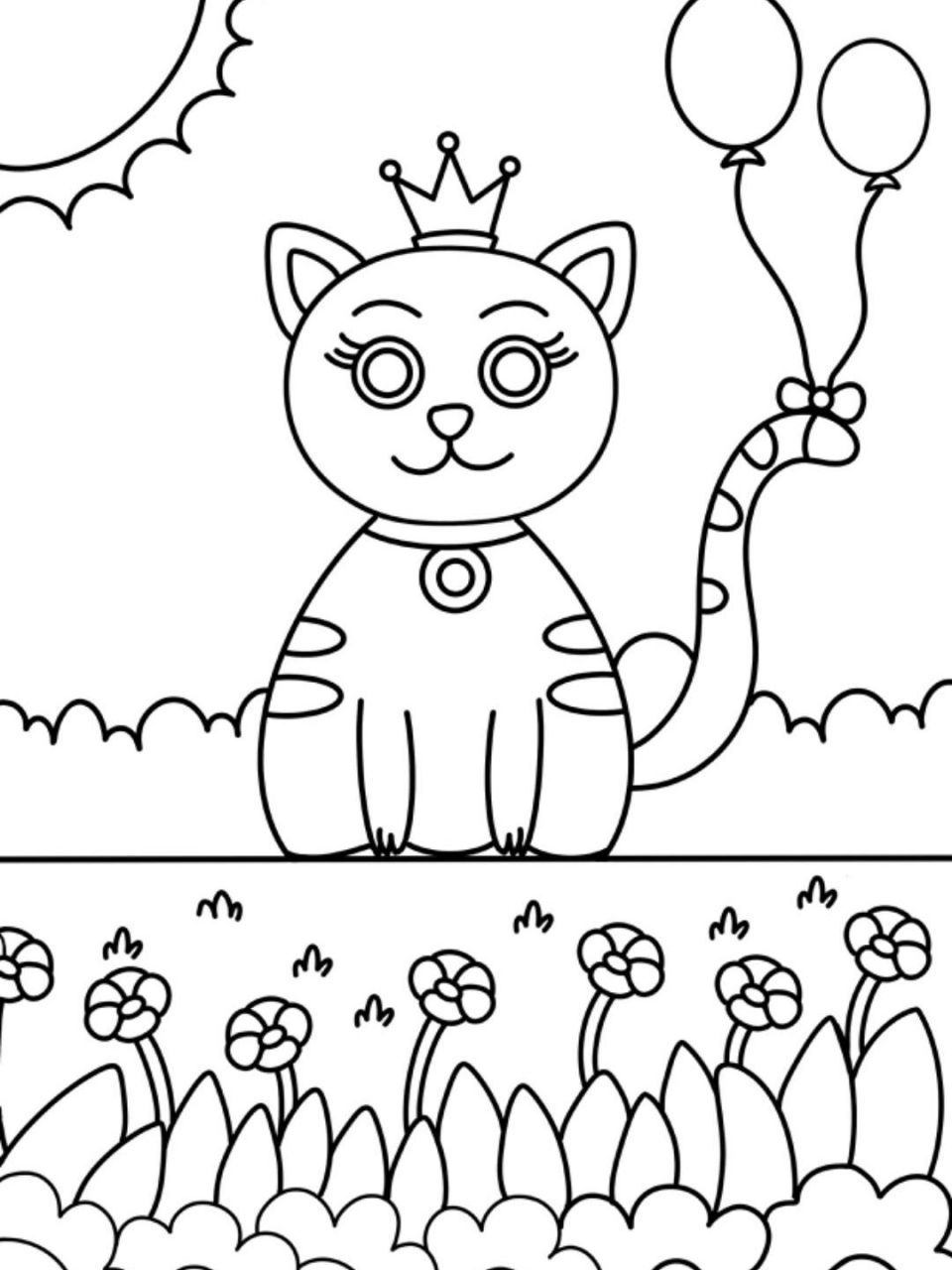 儿童画 9615线稿 #创意美术儿童画# #儿童简笔画# #儿童创意美术