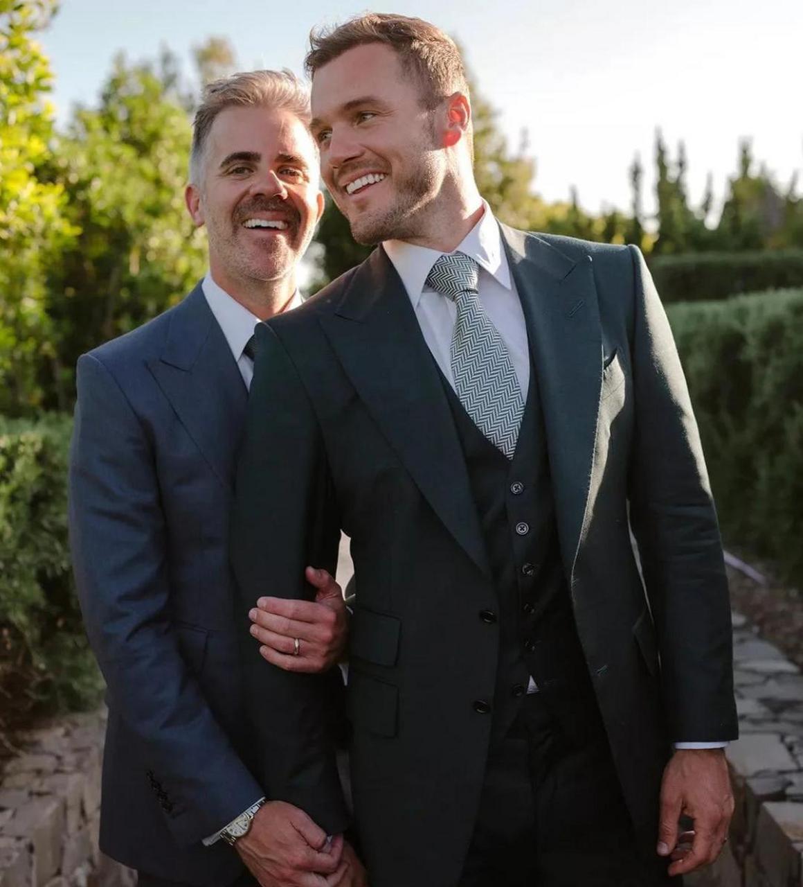 真人秀明星 colton underwood(科尔顿·安德伍德)跟男友 jordan c.