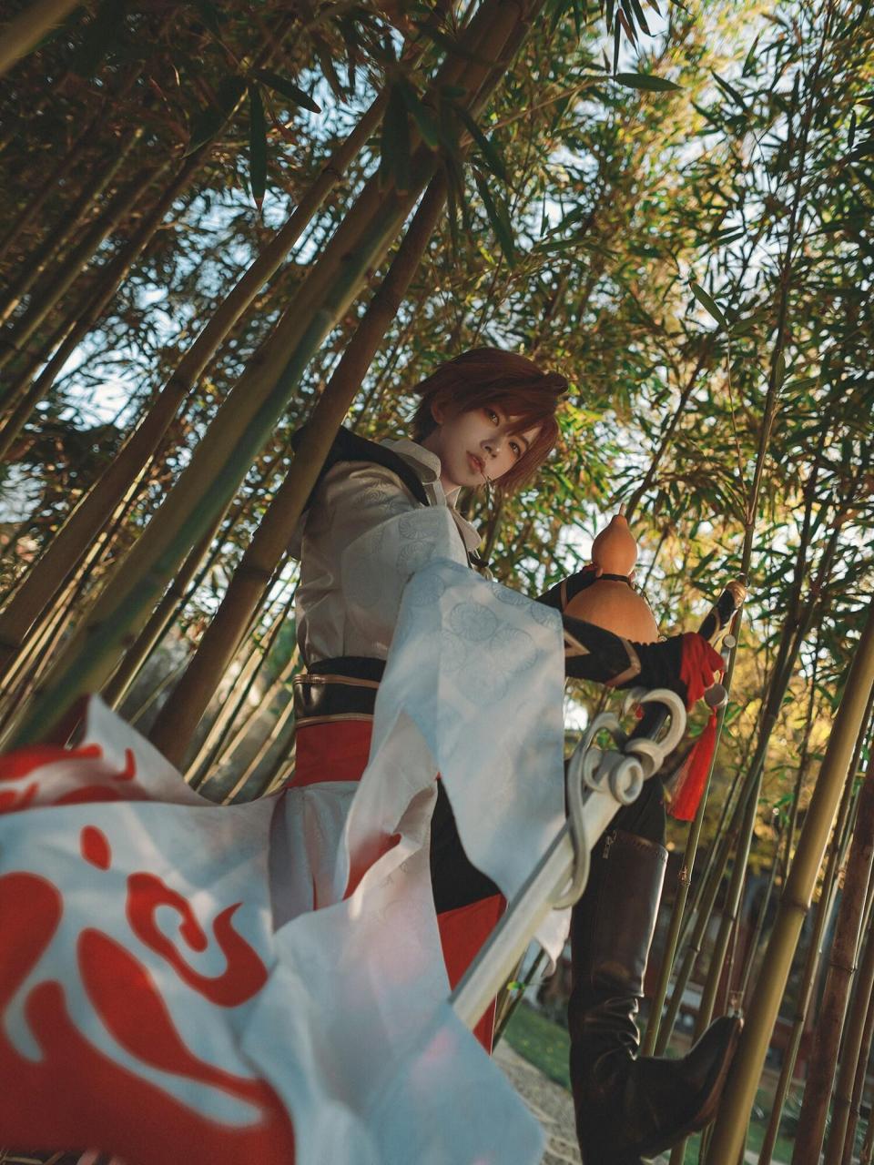 王者荣耀李白cos78 出镜:千亿夏 摄影:蓝凛&青凌 	 野王二夏00