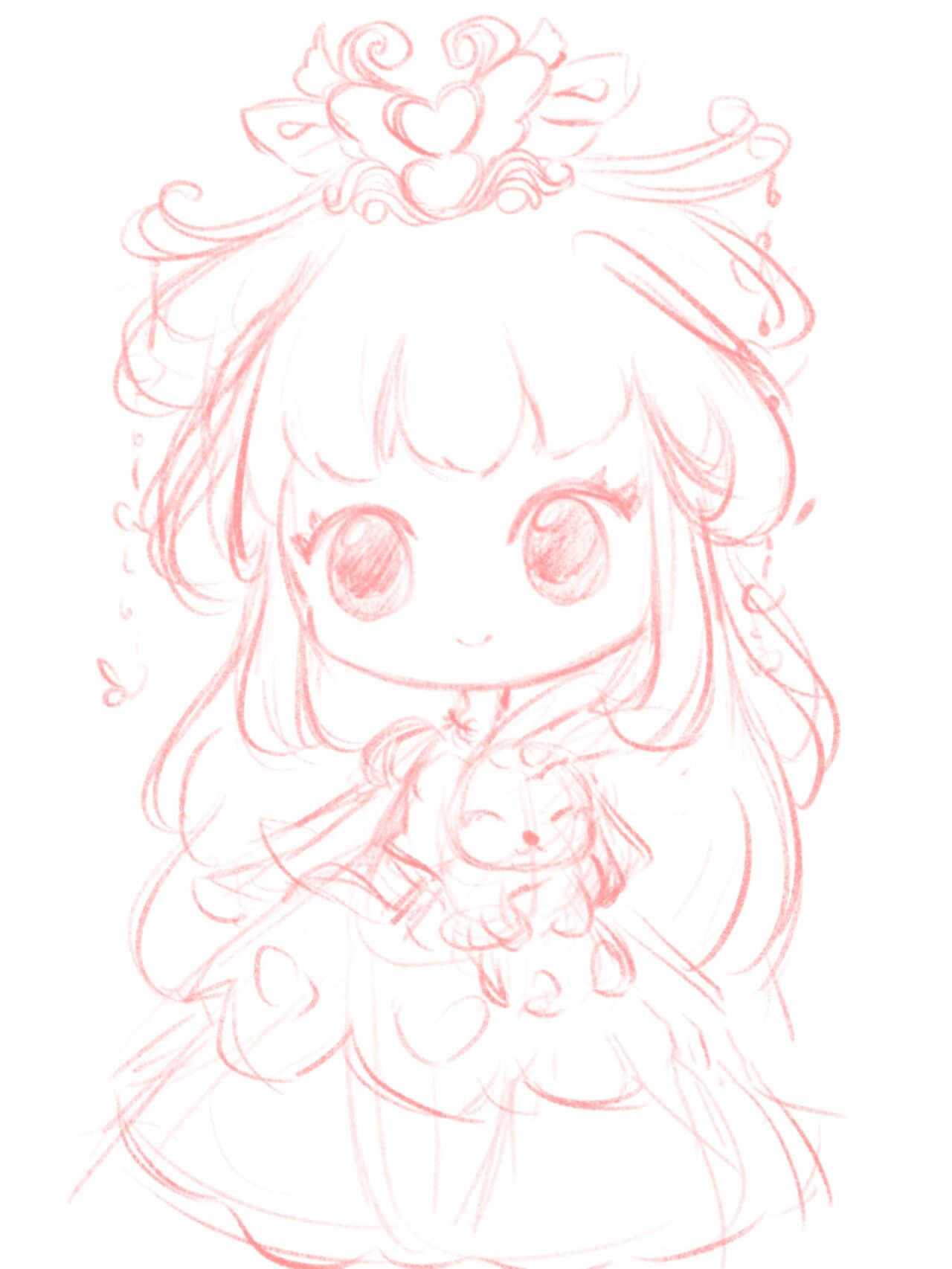 可爱叶罗丽 卡通画 情公主梦公主