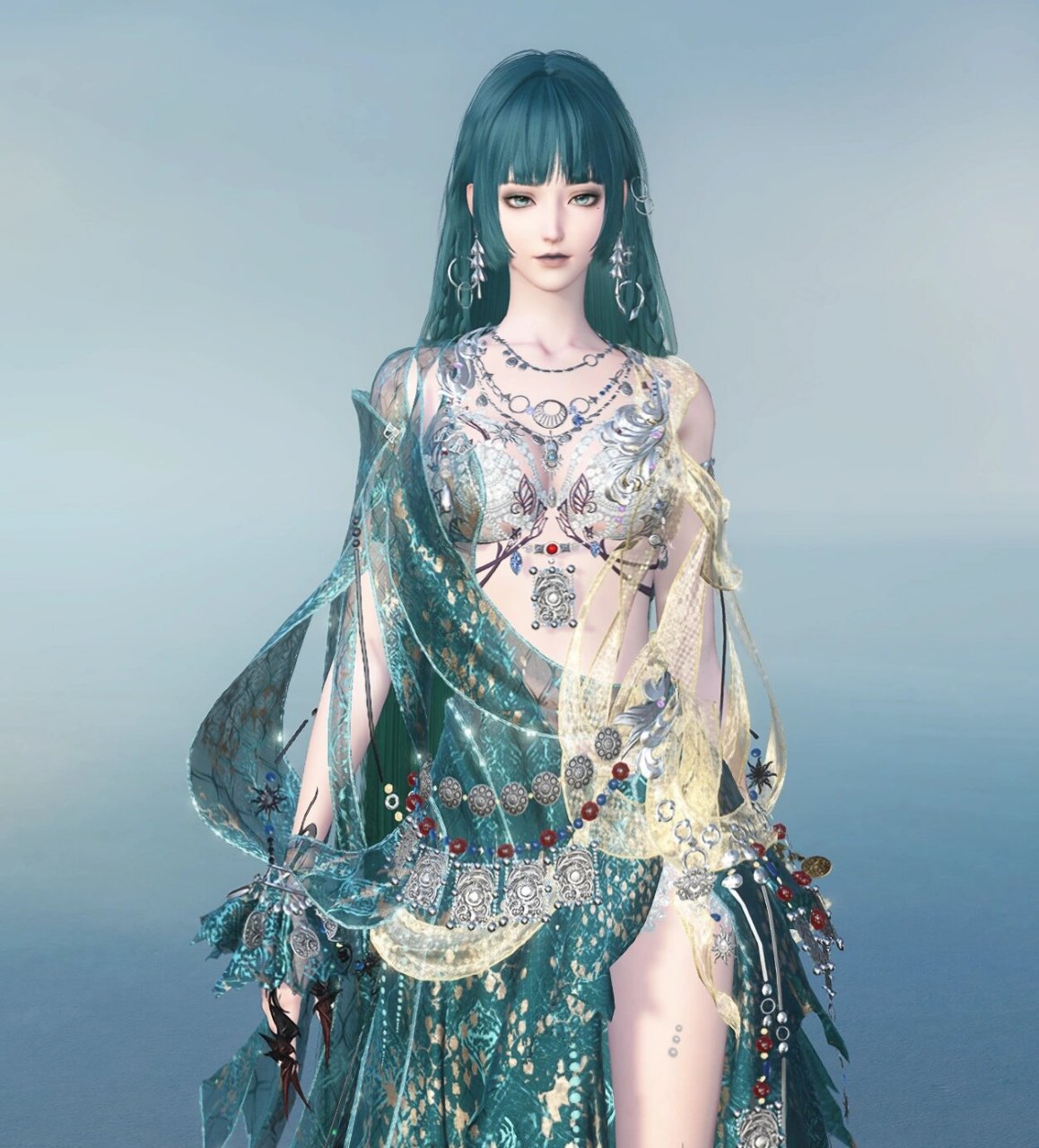 逆水寒端游新衣服 咳咳确实好看精致,退坑硬是趴着回去买了,还好有