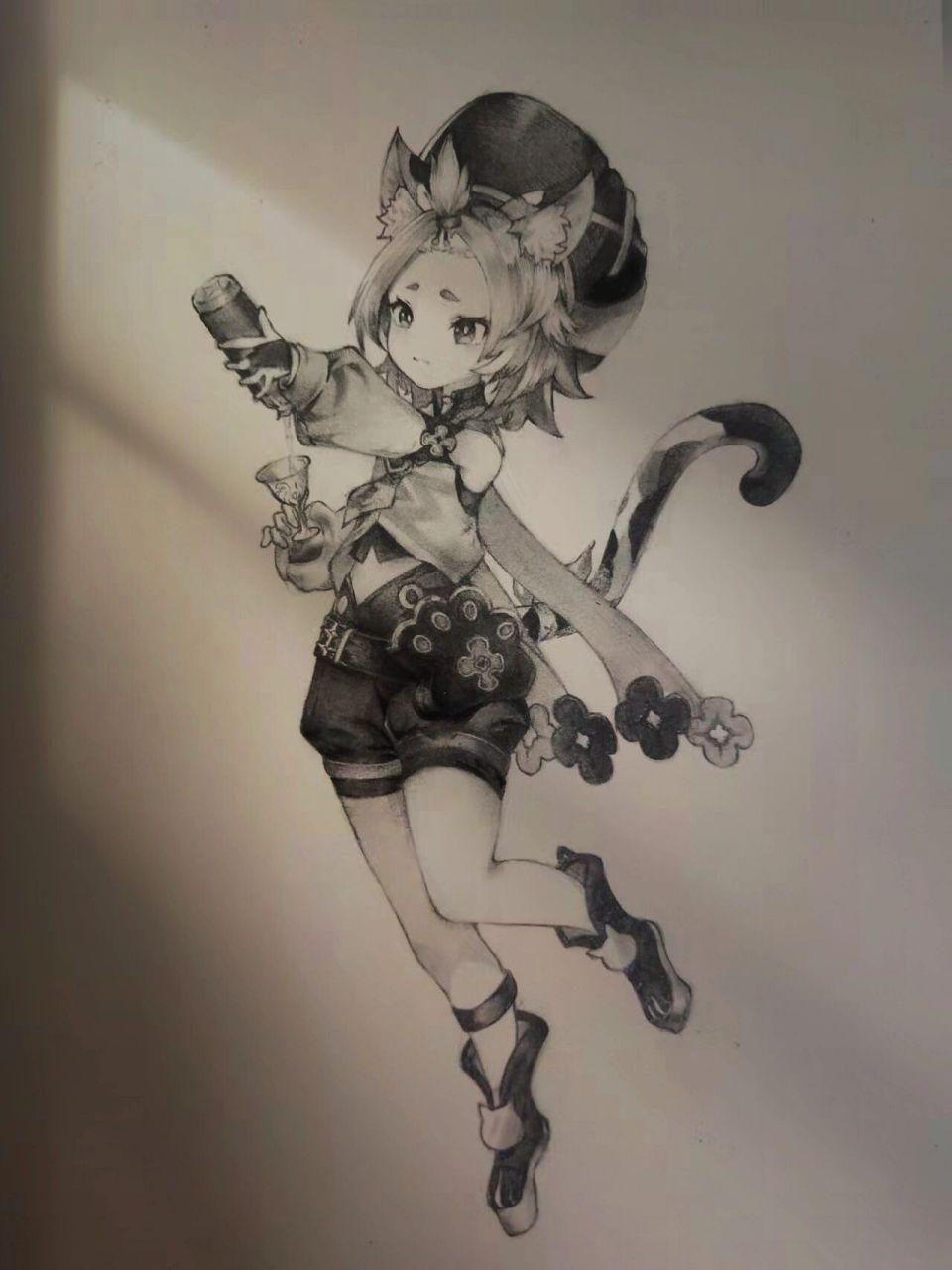 原神立绘临摹——迪奥娜