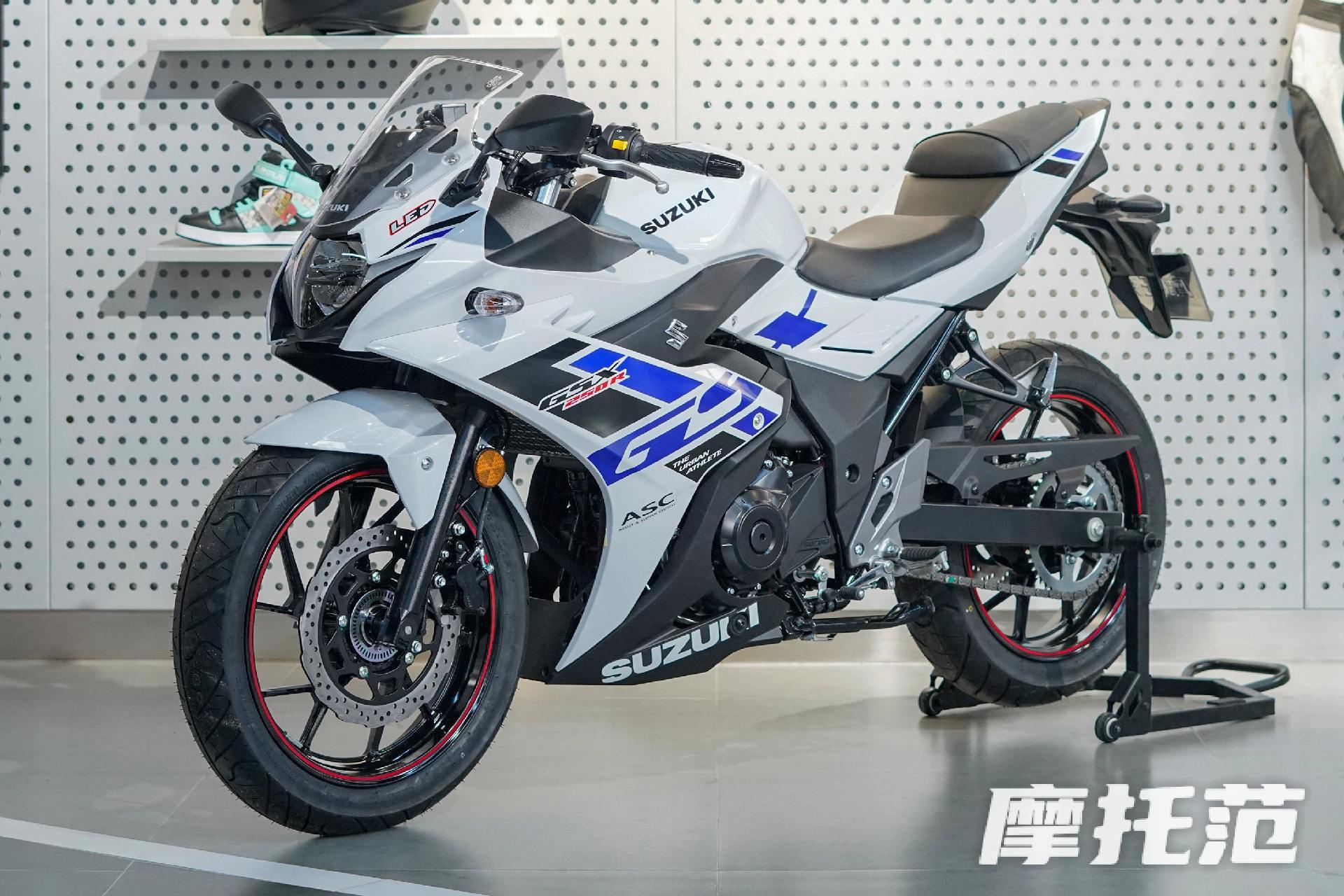 gsx250r冰川白壁纸图片