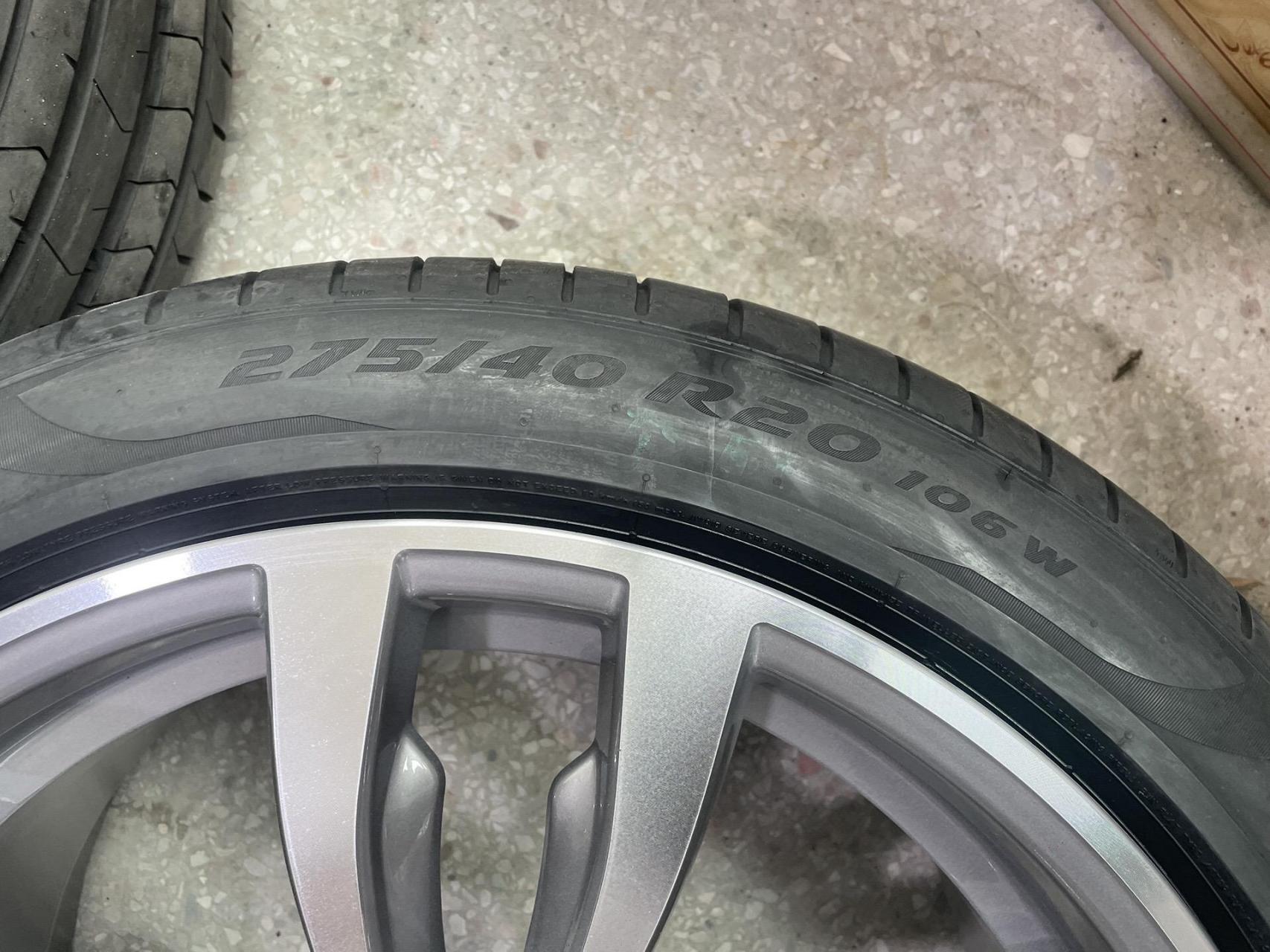 6 轮胎:275/40r20 315/35r20 宝马 轮毂 宝马x5