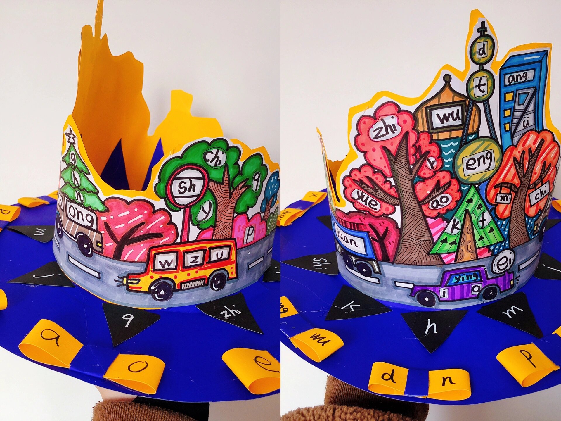 【拼音字母帽】定制一年级