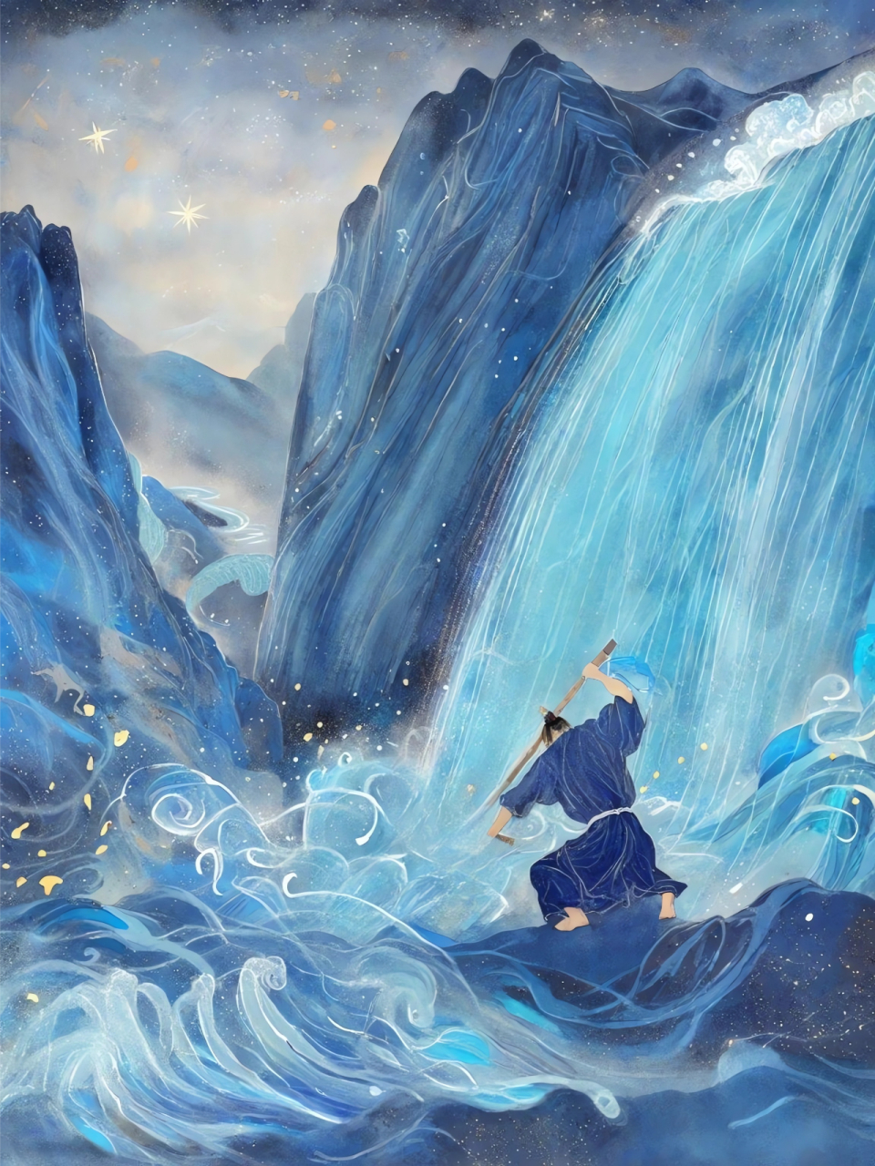 东方巡游|大禹治水 尧舜时,九河不治,洪水泛滥.