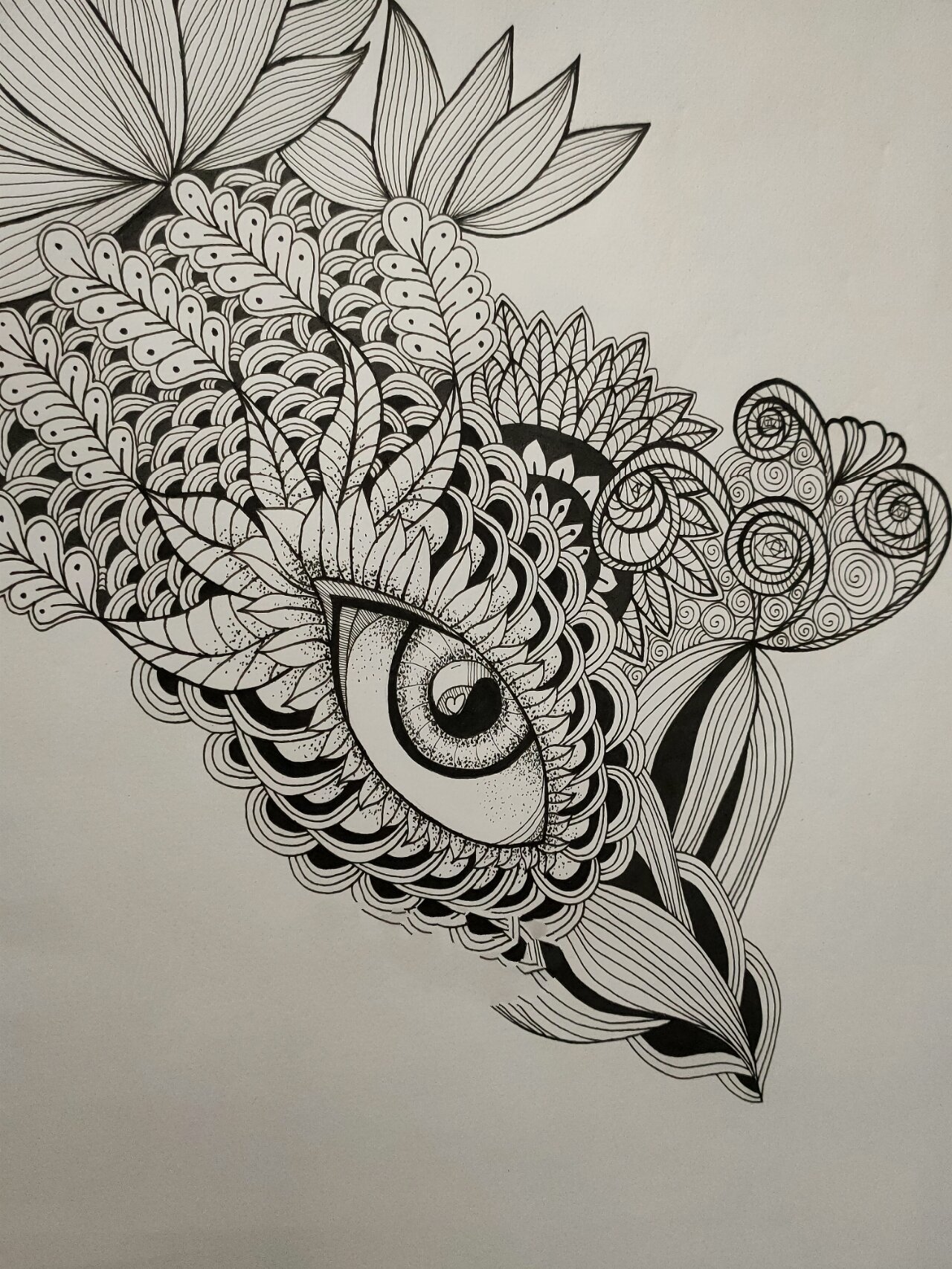 临摹/线条画/装饰画/附带过程